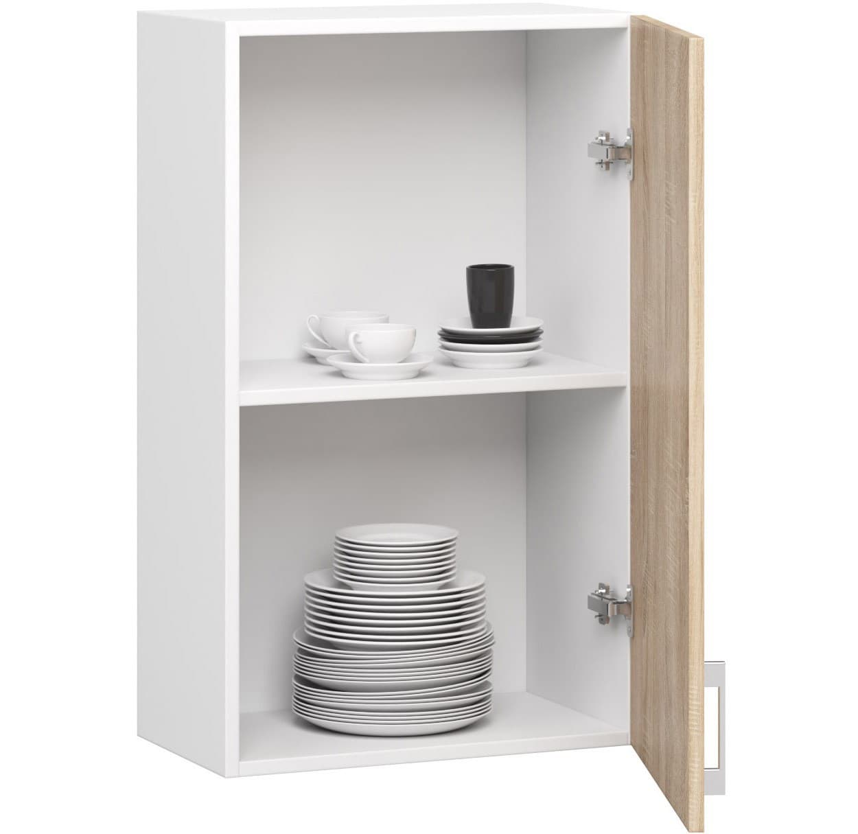 

Szafka LIMA W50 /720/ BIAŁY/DĄB SONOMA