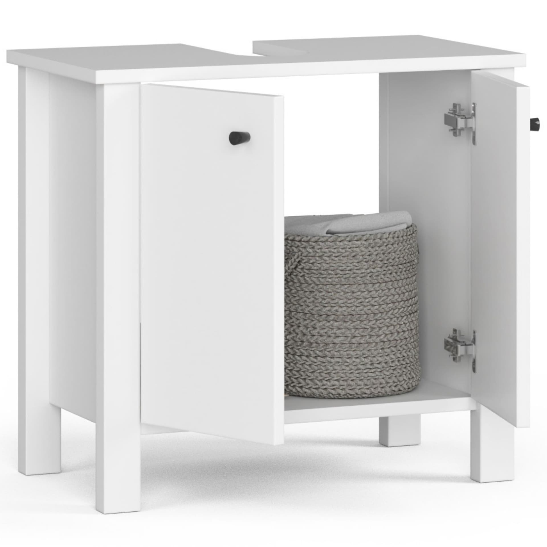

Szafka pod umywalkę Vine K 60 cm - Biała - 2 drzwi