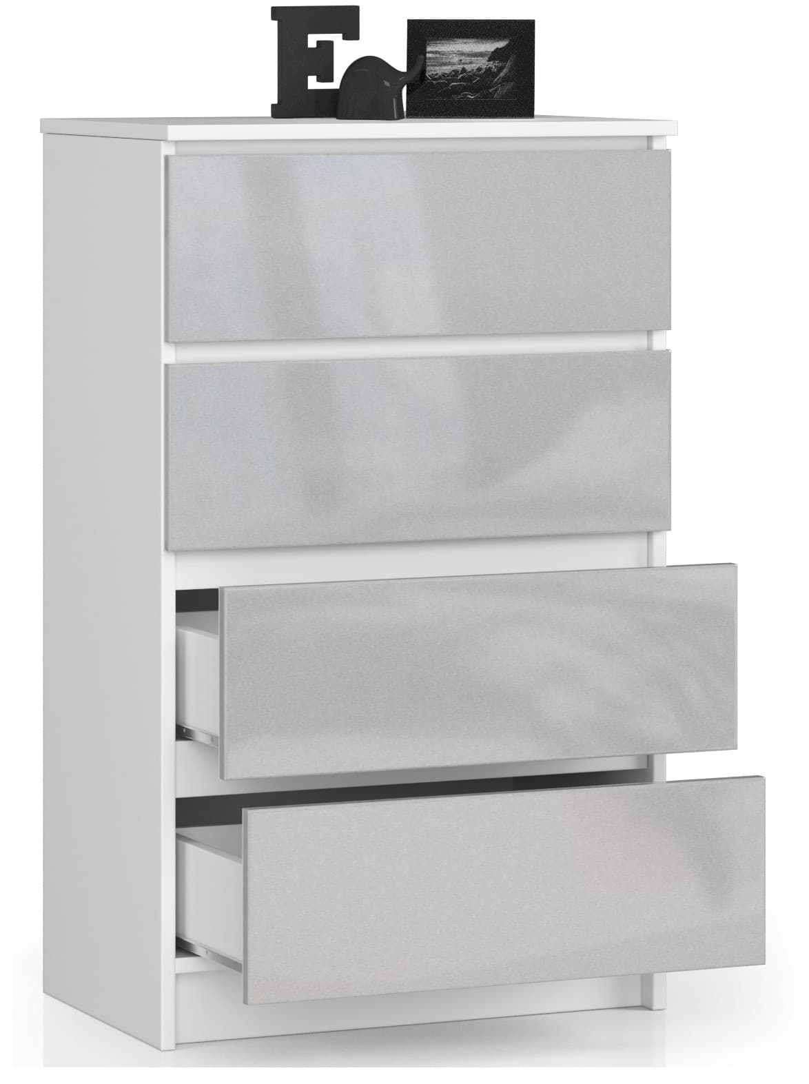 

KOMODA K60 4SZ CLP METALIK POŁYSK