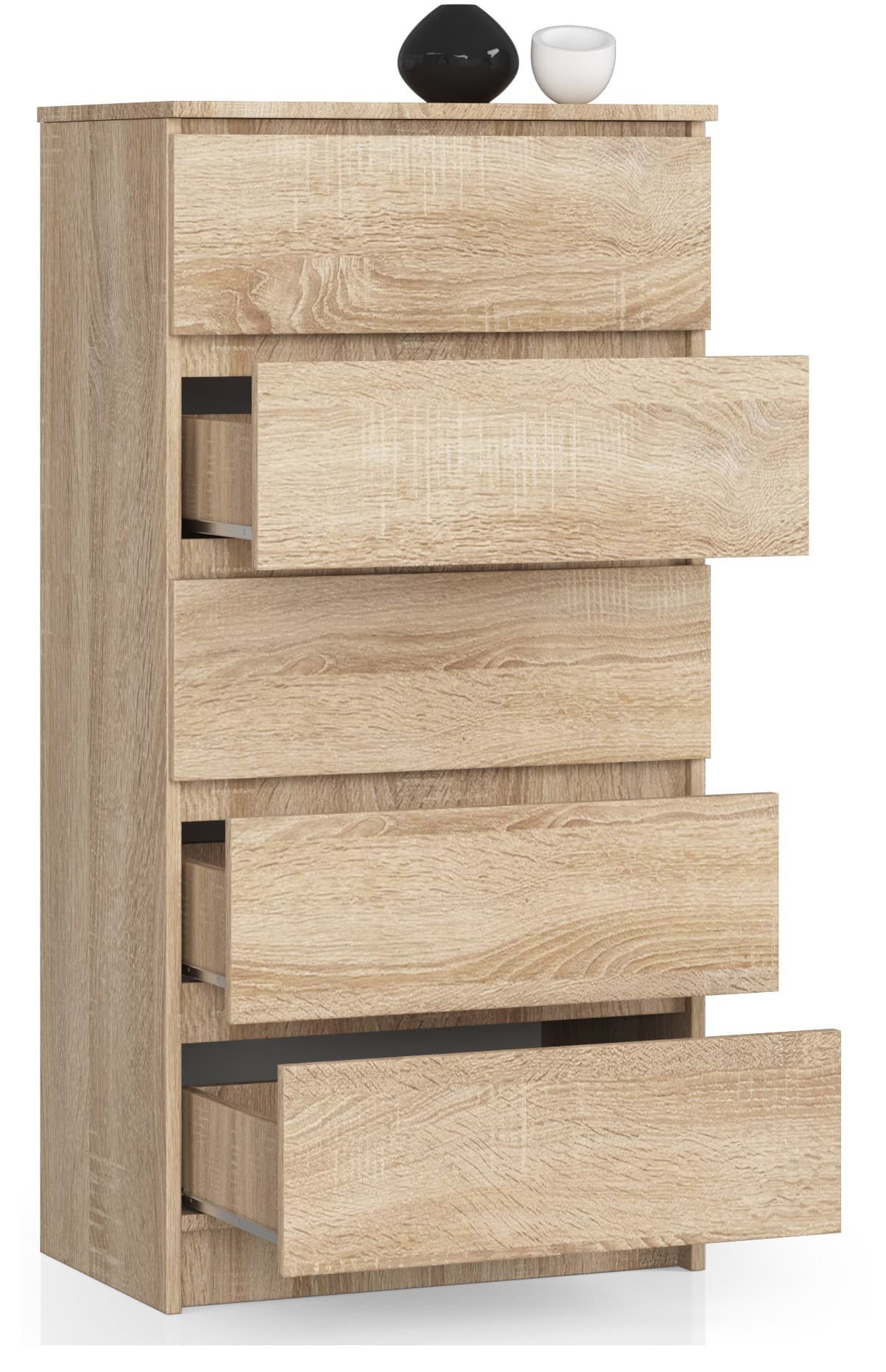 

KOMODA K60 5SZ CLP DĄB SONOMA