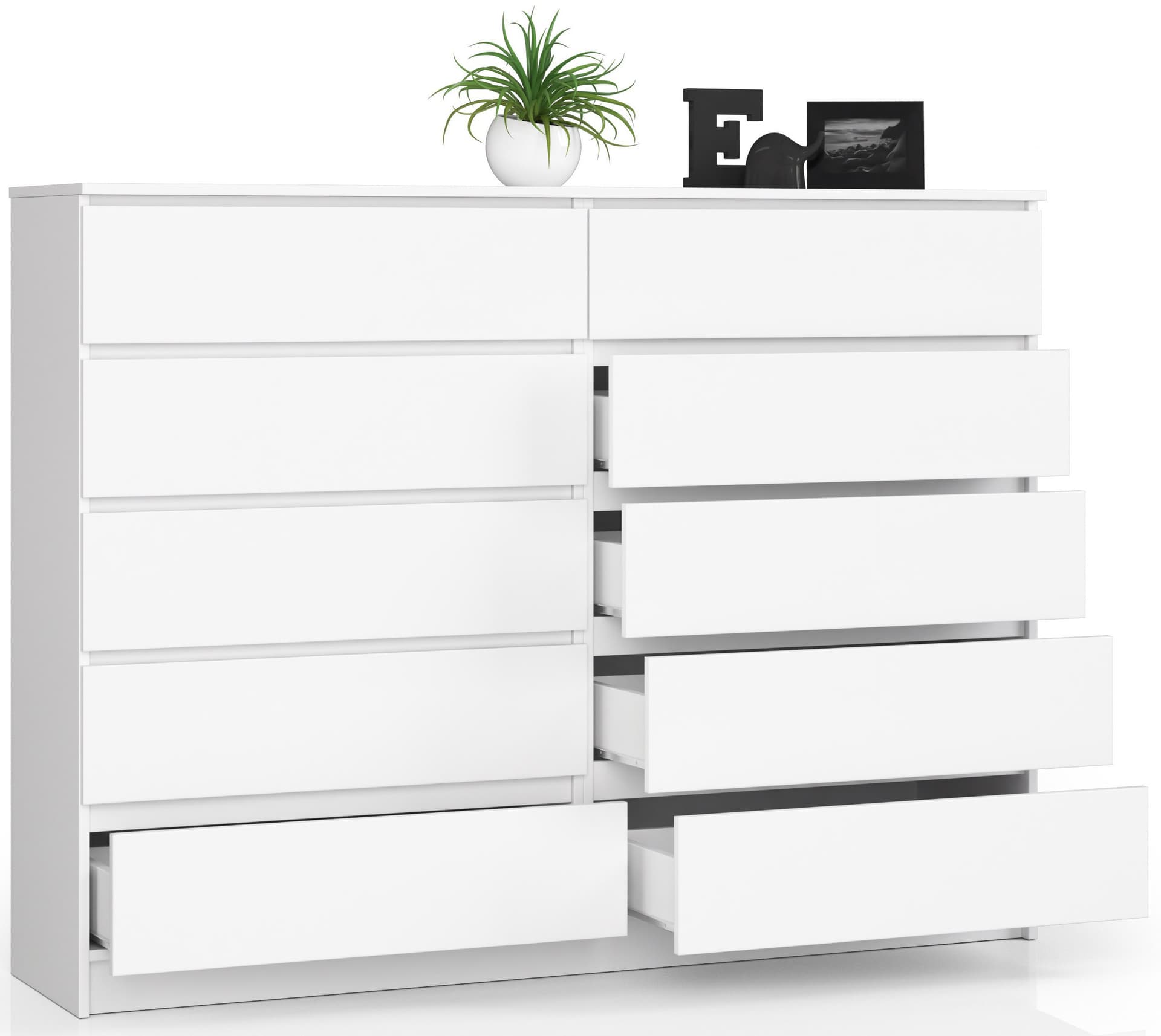 

KOMODA K160 10SZ CLP BIAŁY