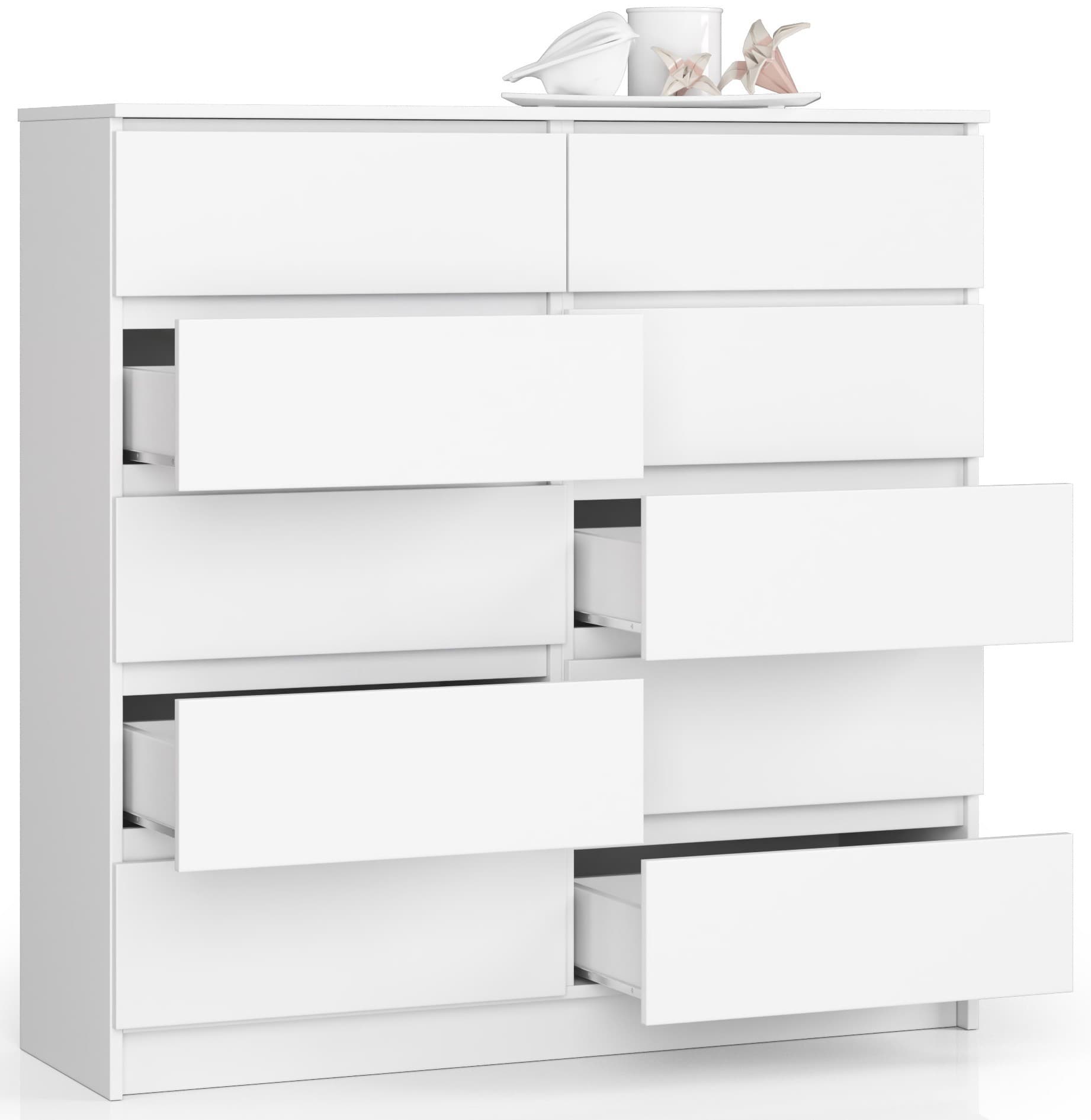 

KOMODA K120 10SZ CLP BIAŁY