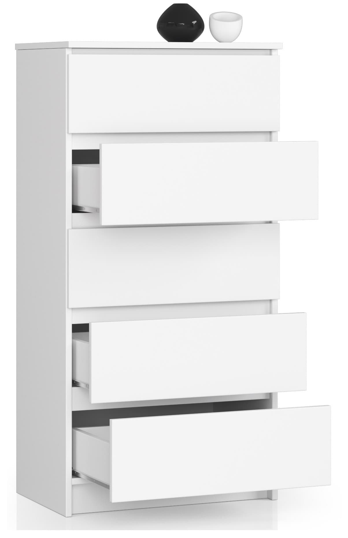 

KOMODA K60 5SZ CLP BIAŁY