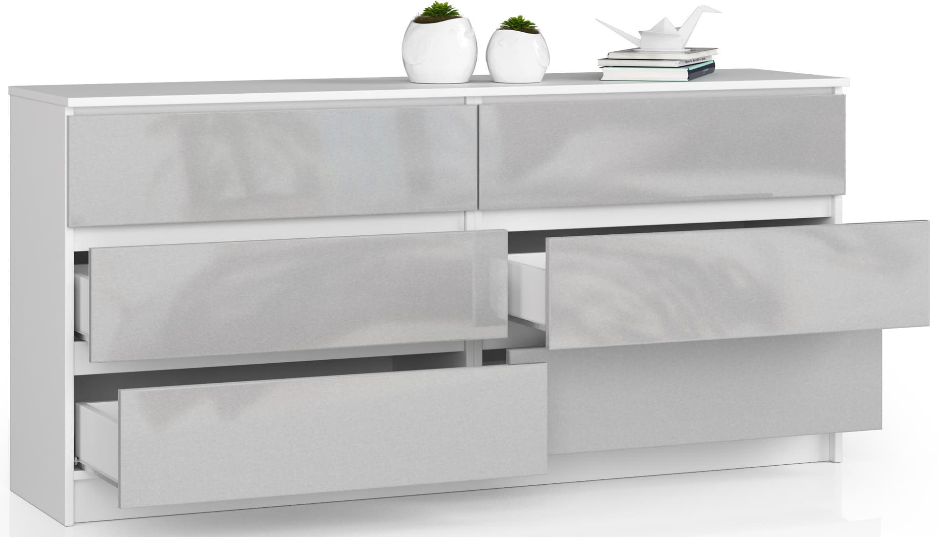 

KOMODA K160 6SZ CLP METALIK POŁYSK