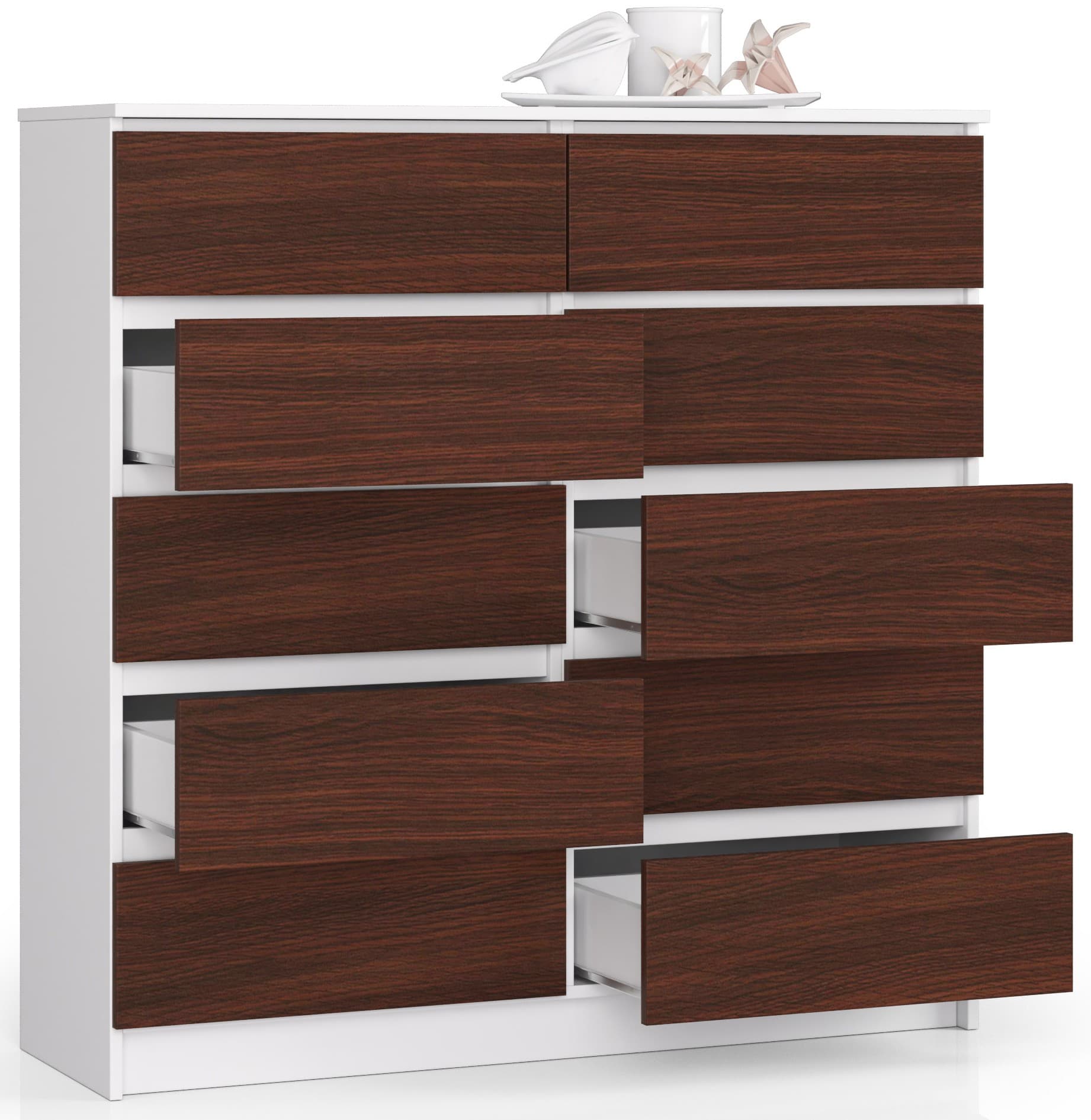 

KOMODA K120 10SZ CLP BIAŁY / VENGE