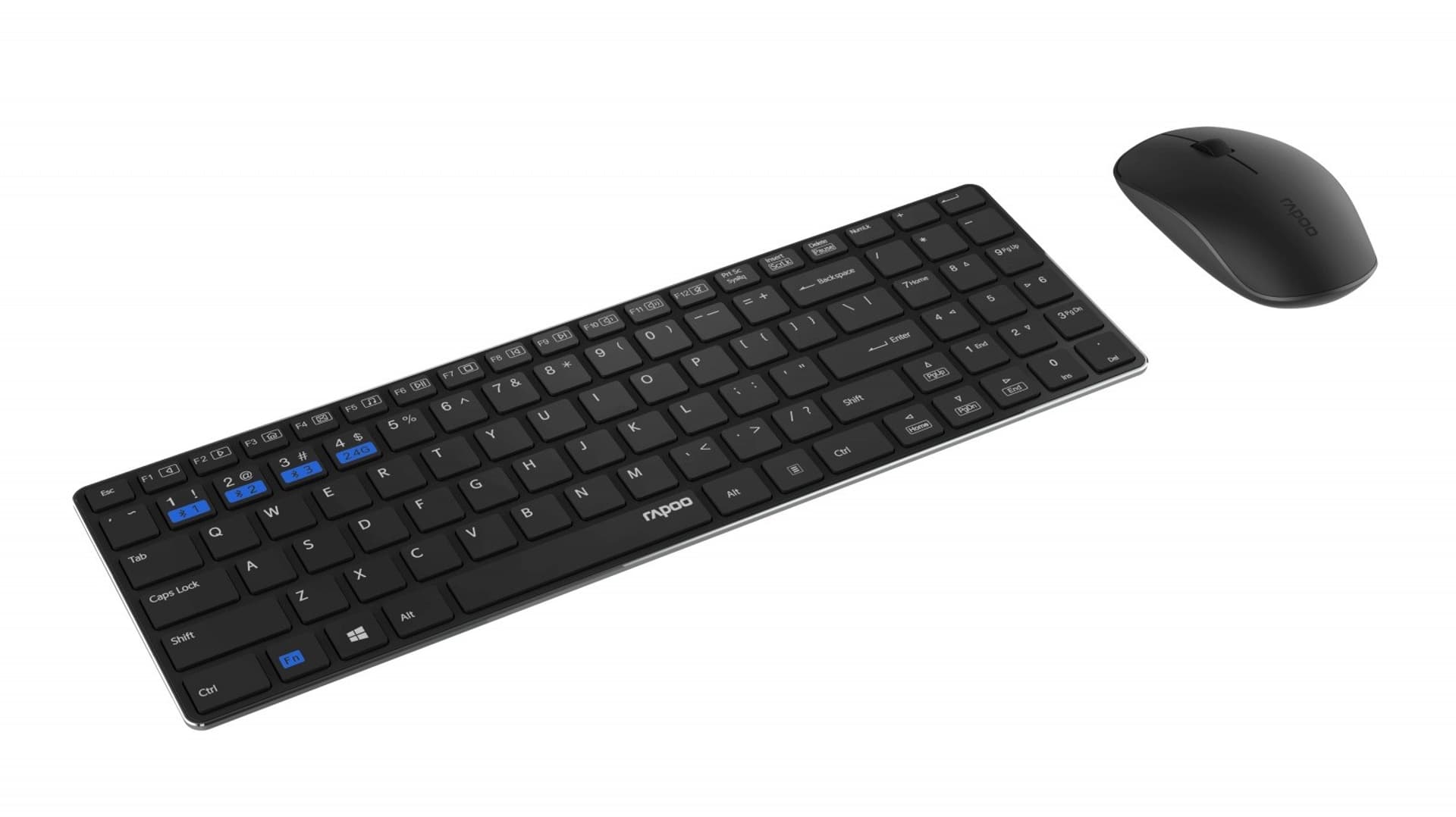 

Zestaw klawiatura + mysz Bluetooth 2.4G 9300 czarne UI