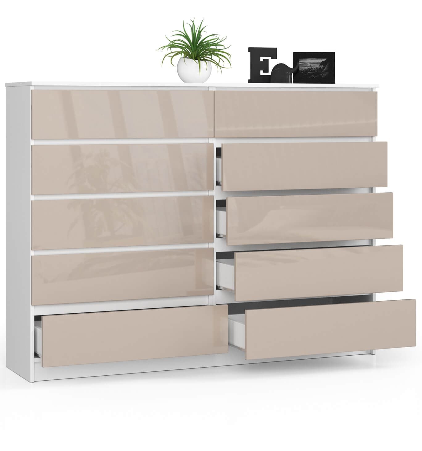 

KOMODA K160 10SZ CLP CAPUCCINO POŁYSK