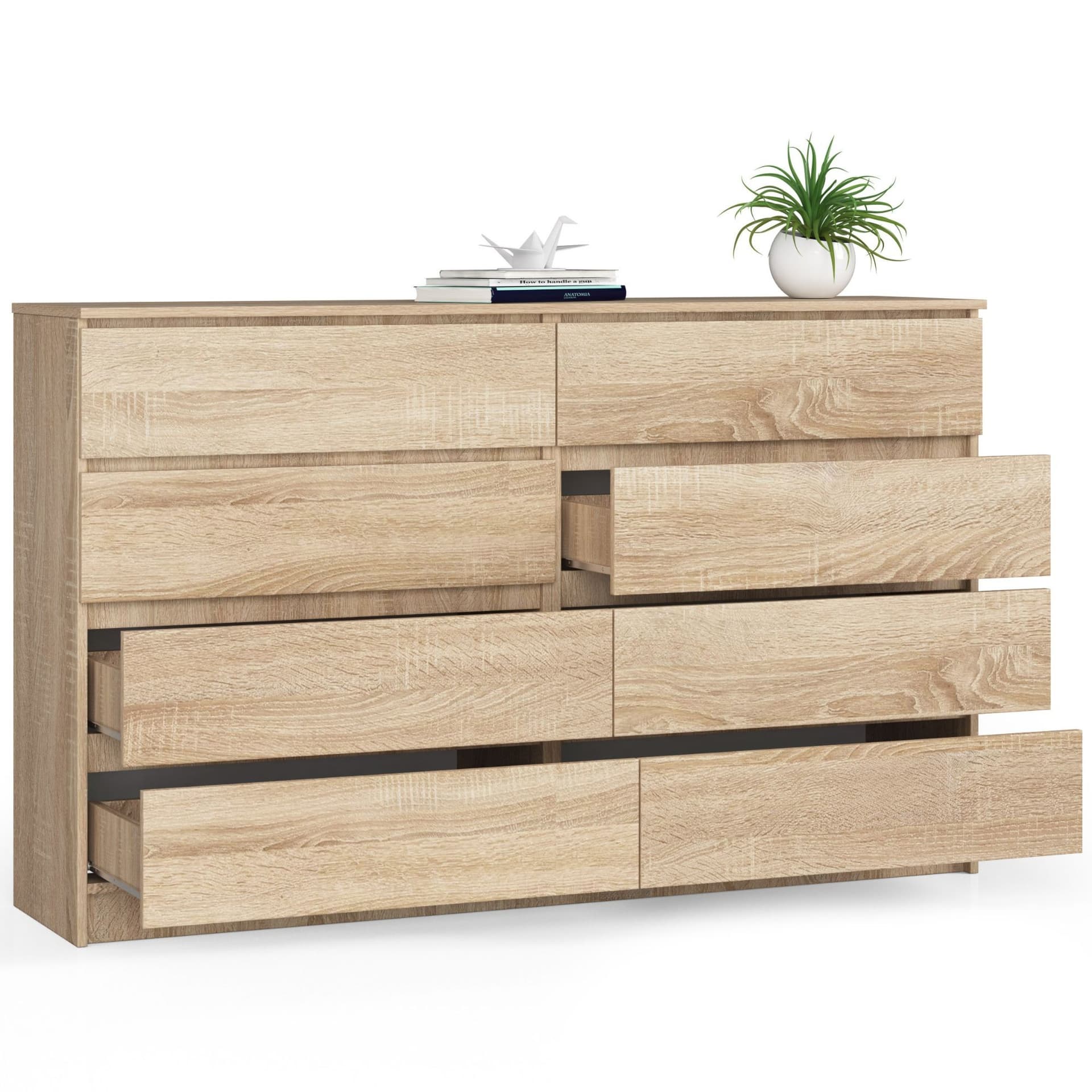 

KOMODA K160 8SZ CLP DĄB SONOMA