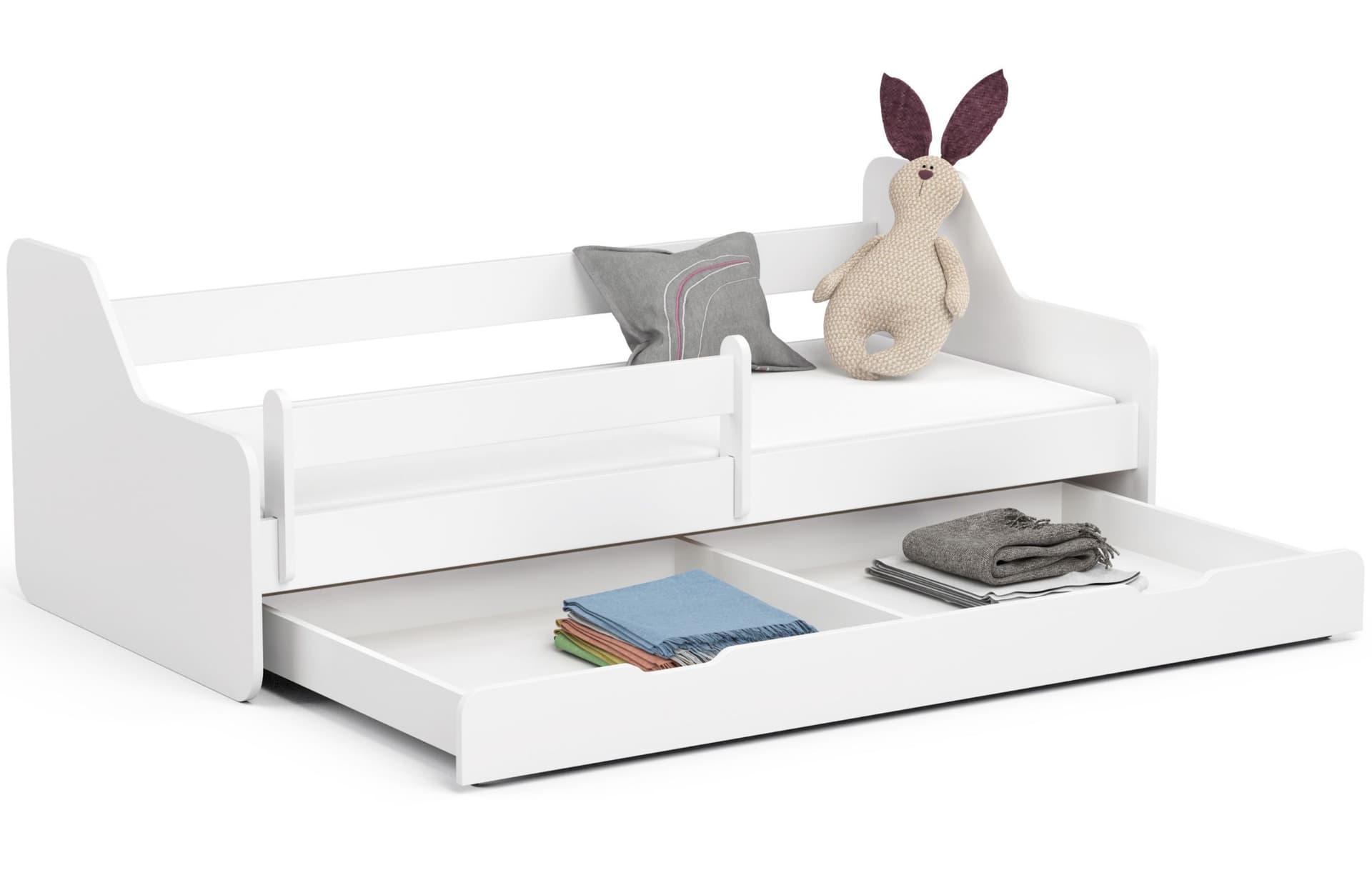 

Łóżko dziecięce ACTIV 180x80 Białe + Materac