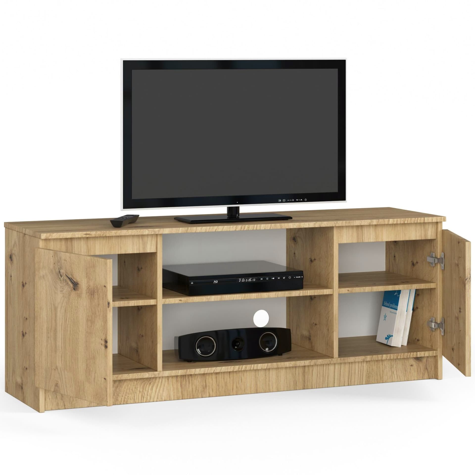 

KOMODA RTV K140 2D 1P CLP DĄB ARTISAN