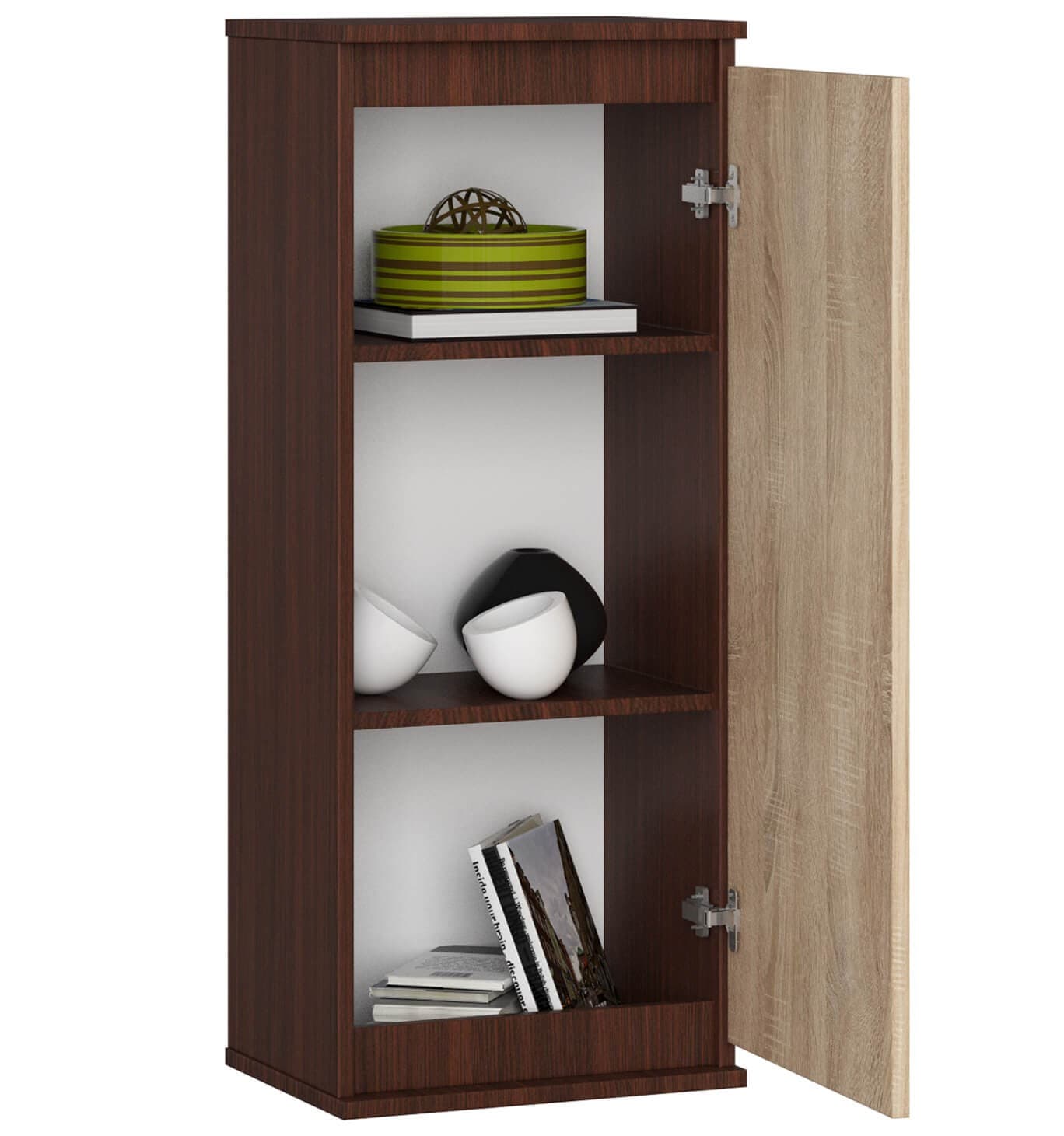 

SZAFKA WISZĄCA - WITRYNA W40 CLP WENGE / SONOMA