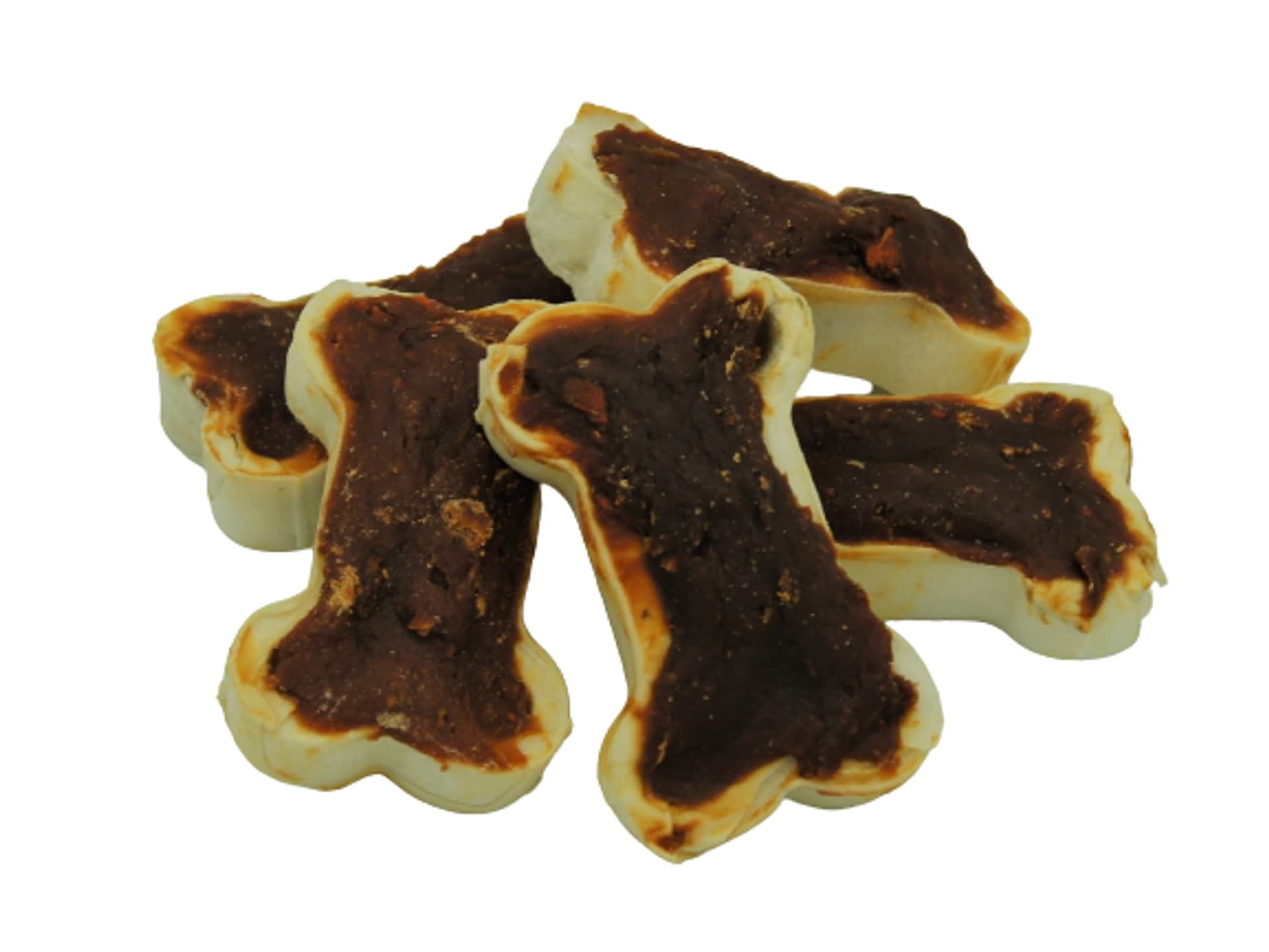 

HEALTHY SNACK Kość prasowana z królikiem 10cm 500g [NS-243]