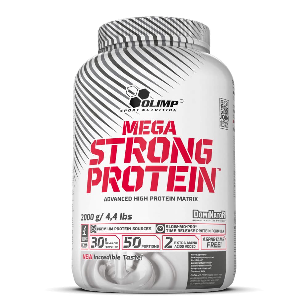 

Olimp Mega Strong Protein 2000g waniliowy