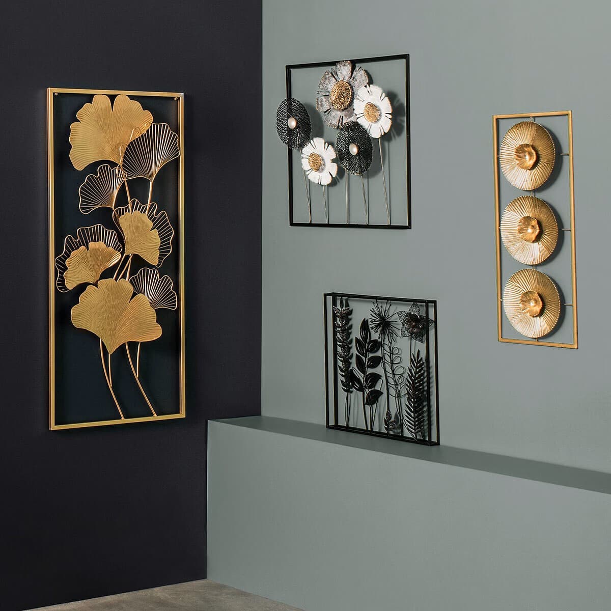 

Ozdoba ścienna Ginko 50x100 cm