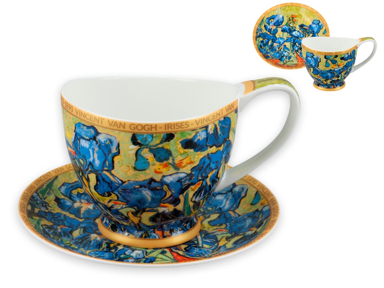 

Filiżanka Big Vanessa - V. van Gogh, Irysy (CARMANI)