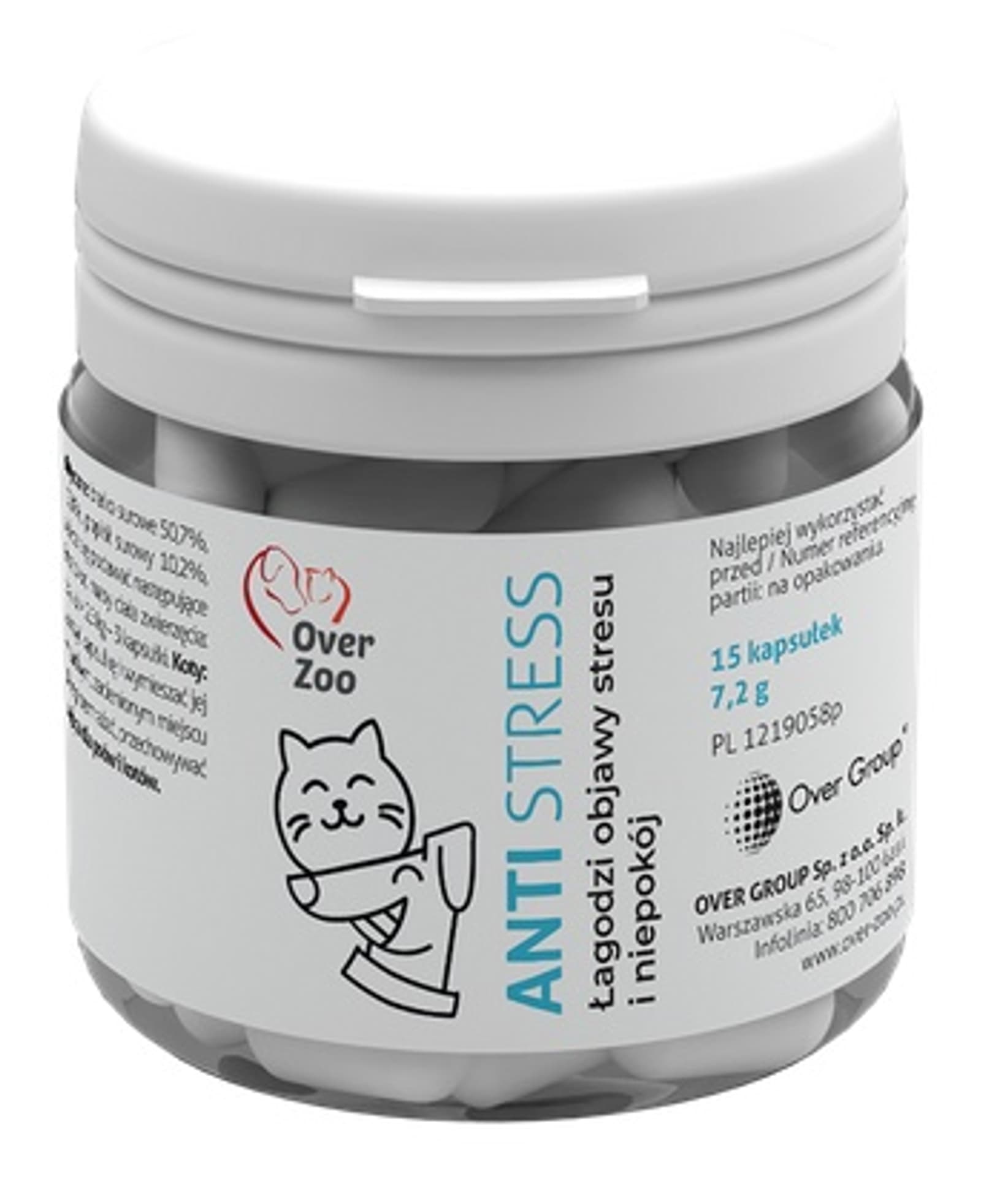

OVERZOO ANTI STRESS 15 kapsułek