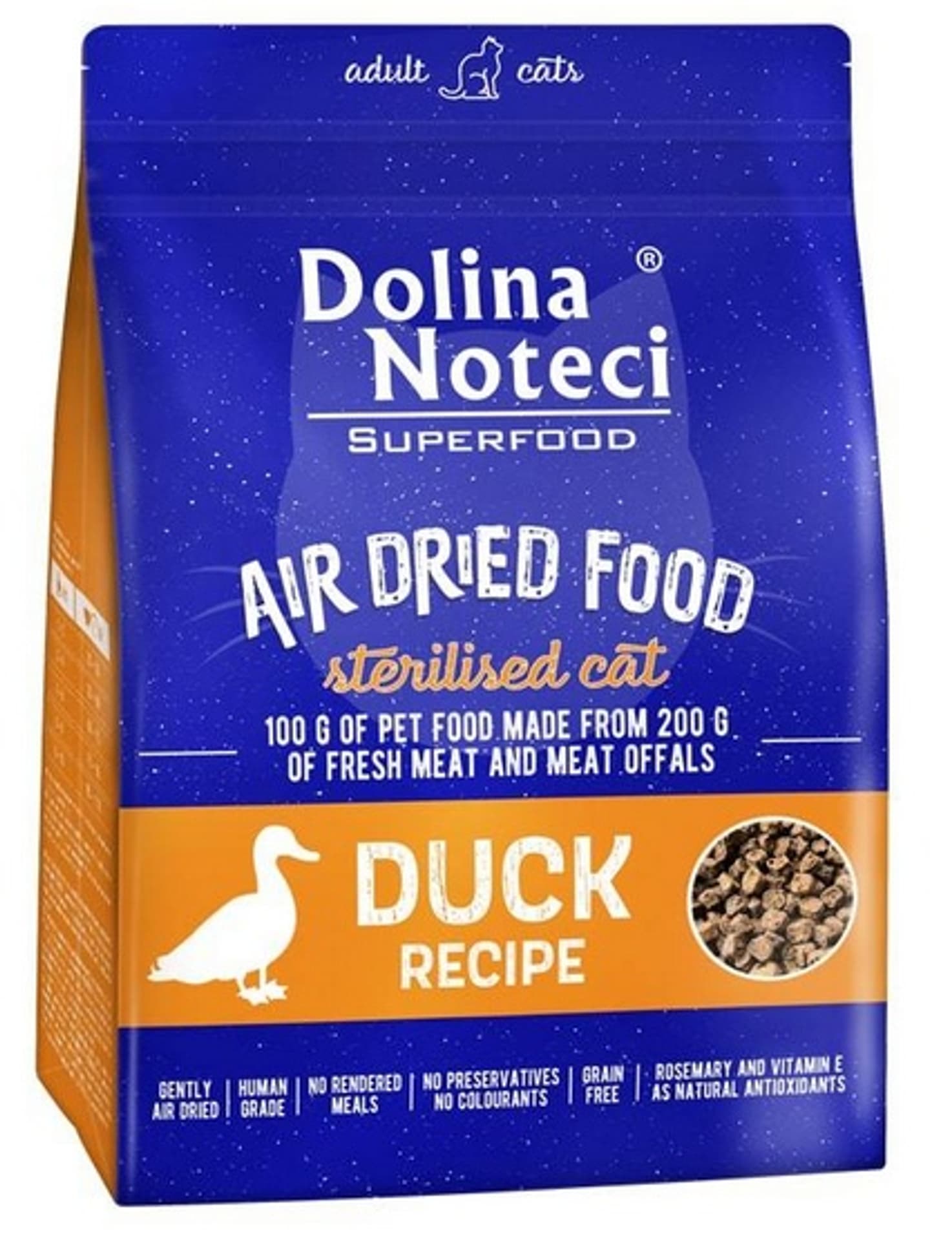 

Dolina Noteci Superfood Sterylised Kaczka 1KG dla kota