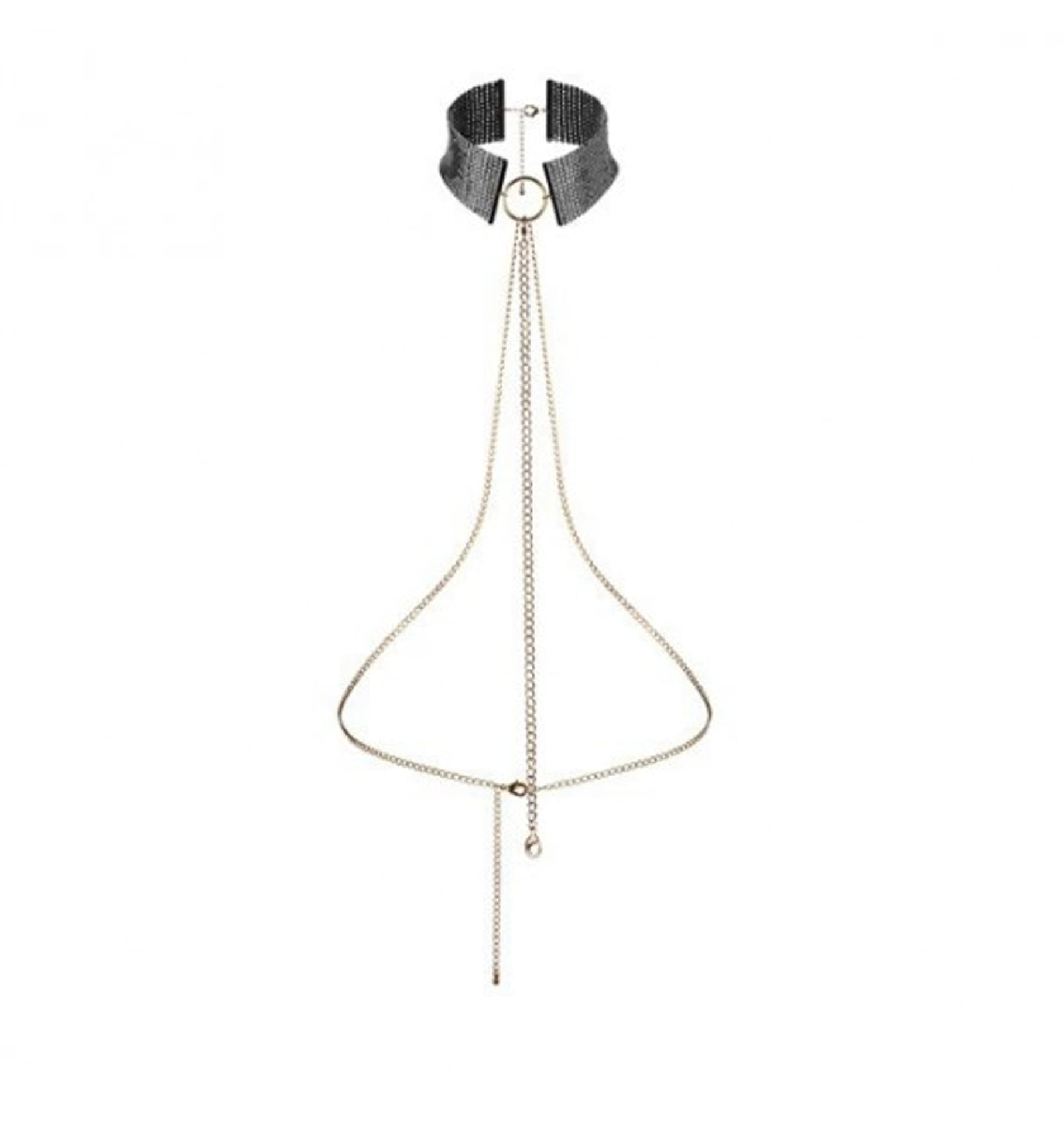 

Bijoux Indiscrets - Désir Métallique Collar (czarna)
