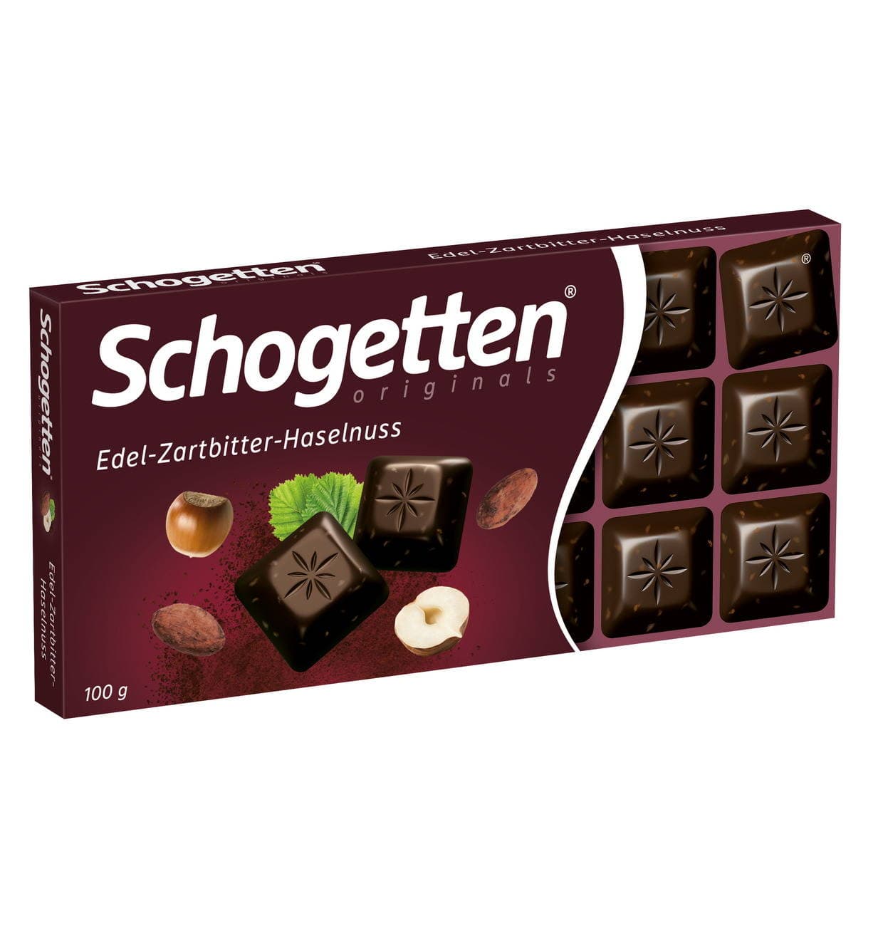 

Schogetten Schokolade Zartbitter mit Haselnuss 100 g