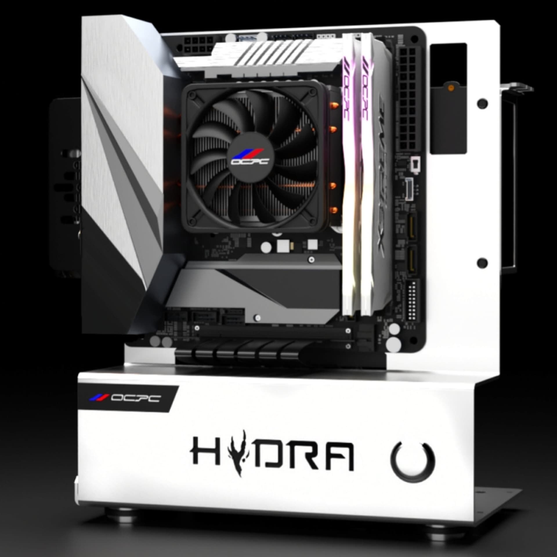 

OCPC Obudowa mini-ITX Mini biała