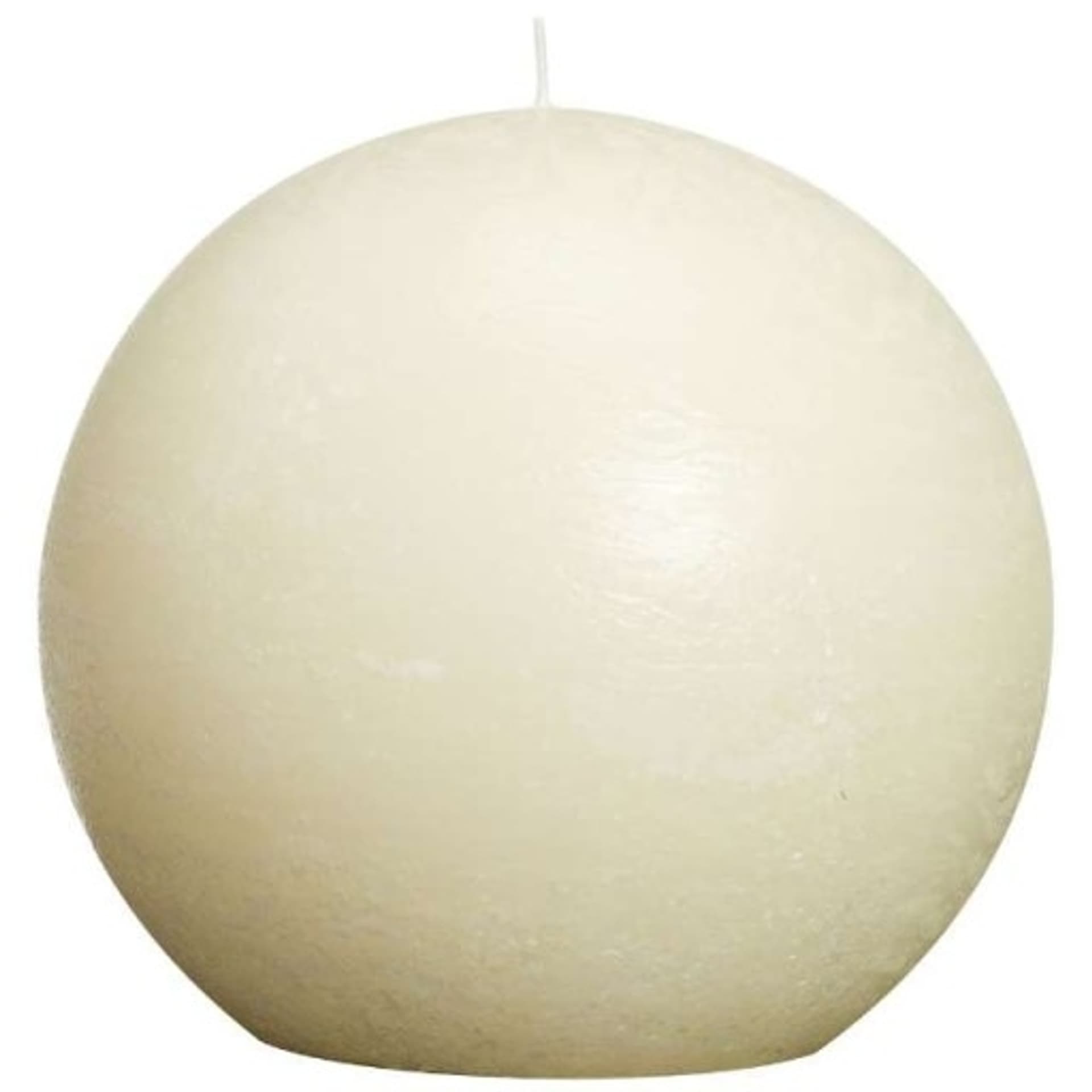 

Świeca CLASSIC CANDLES Kula 10cm kremowa