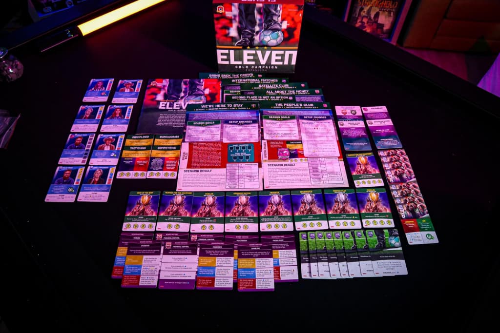 

GRA ELEVEN: KAMPANIA SOLO dodatek - PORTAL GAMES