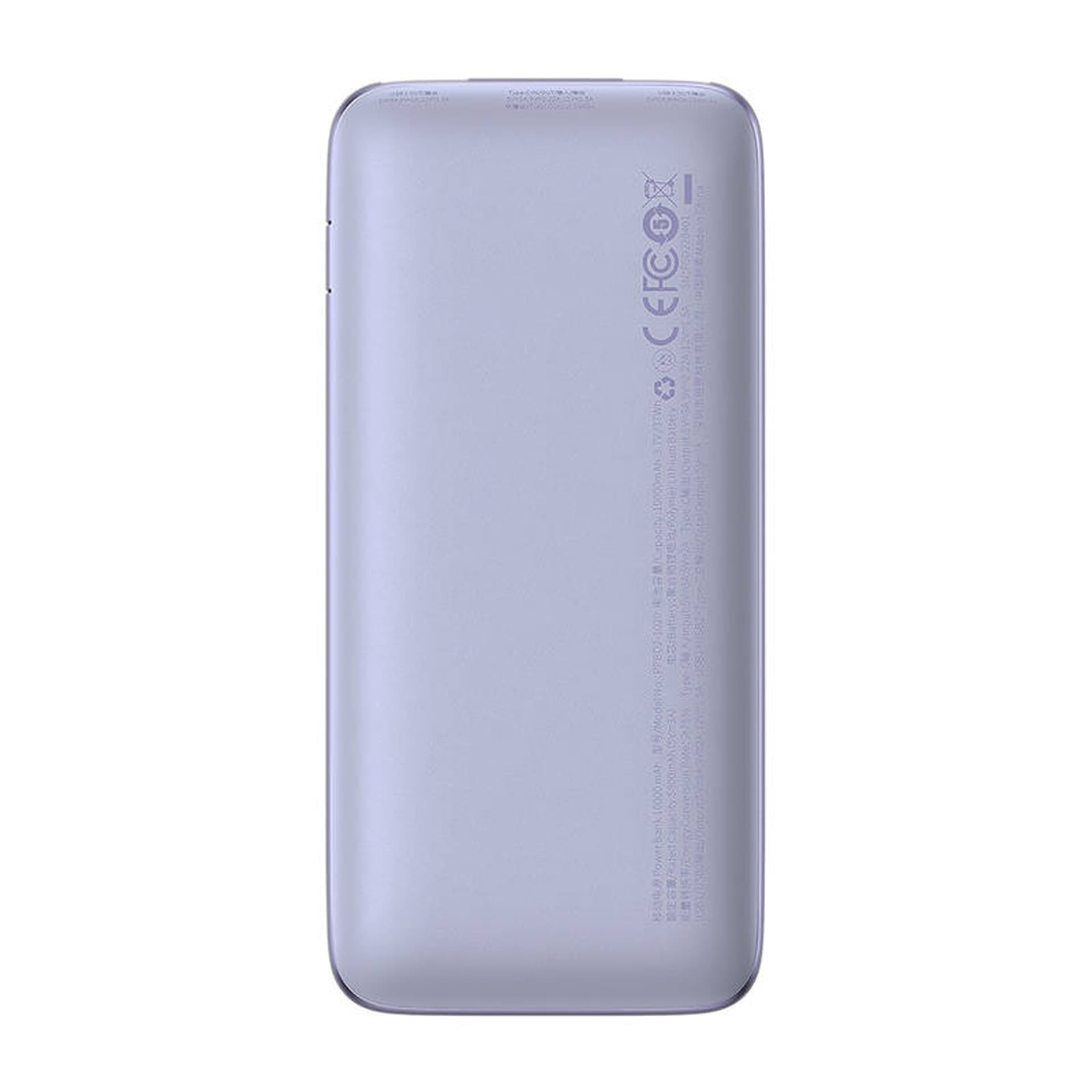 

Powerbank Baseus Bipow Pro 10000mAh, 2xUSB, USB-C, 20W (fioletowy)