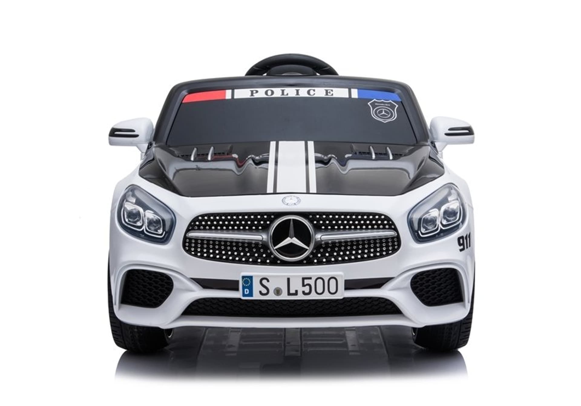 

Pojazd na Akumulator Mercedes SL500 Policja Biały