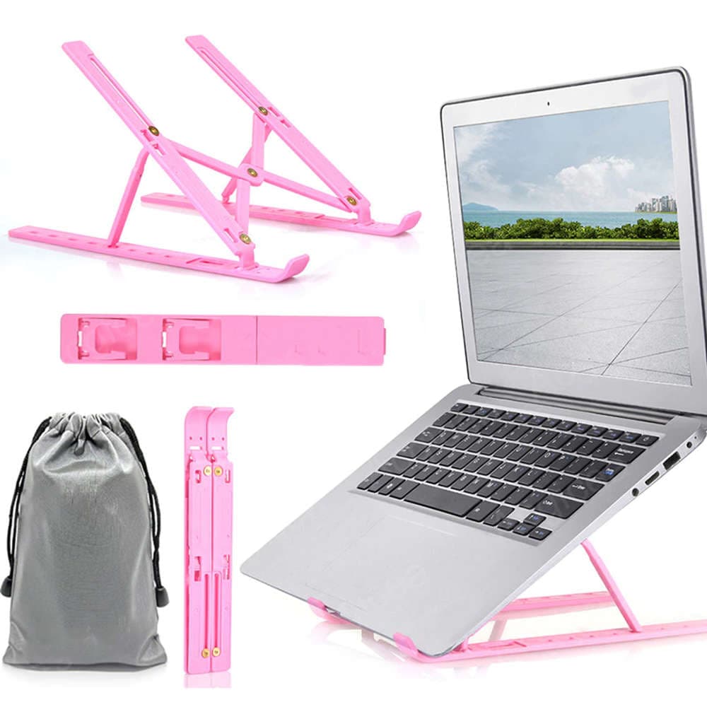 

Przenośny stolik pod laptopa telefon Alogy na biurko podstawka różowy