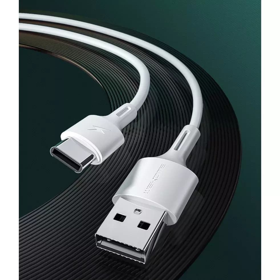

WK Design YouPin kabel przewód USB - micro USB 3A 1m biały (WDC-136m)