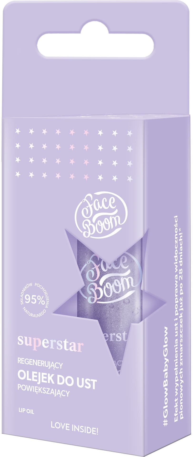

Face Boom Superstar Regenerujący Olejek do ust - powiększający 4.5g