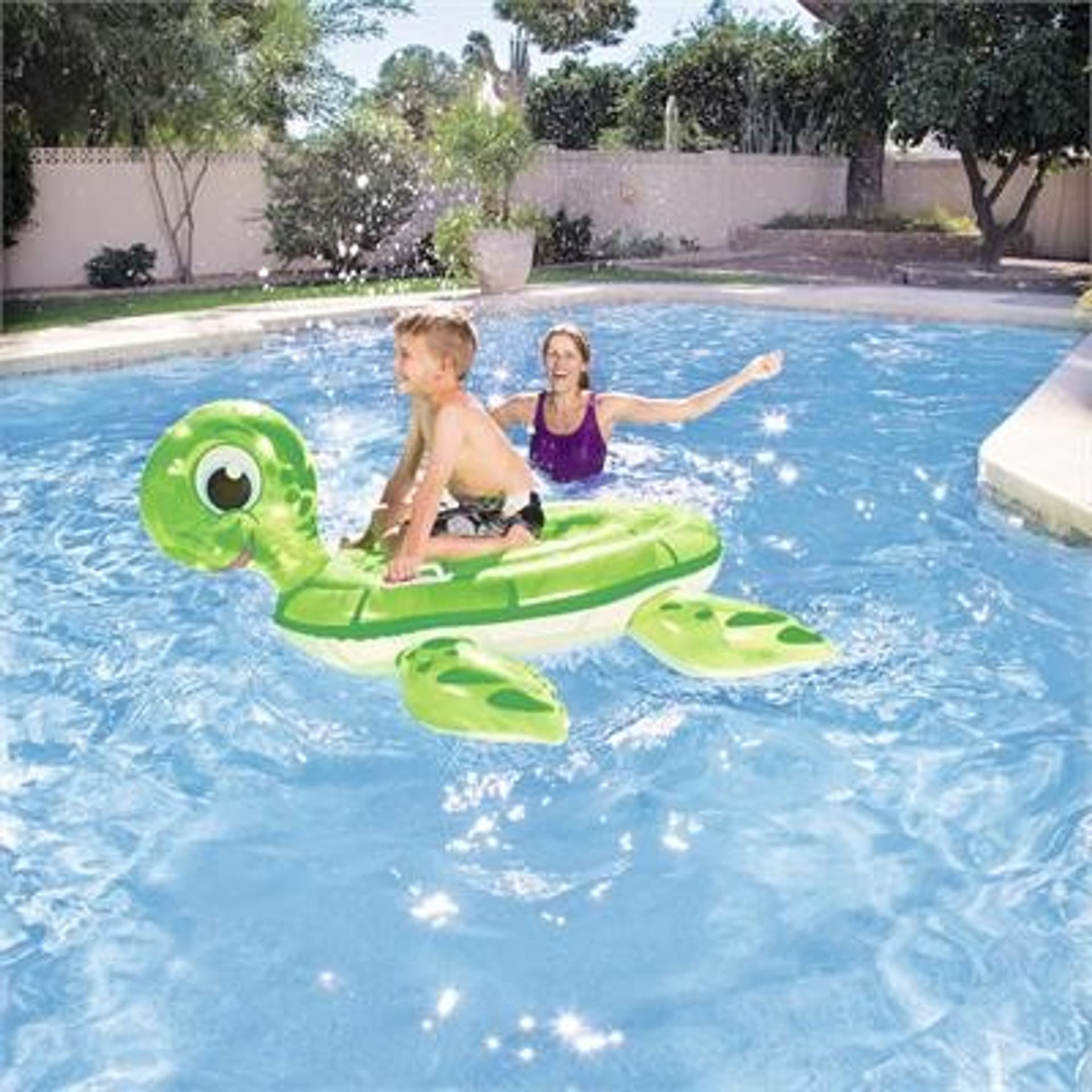 

BESTWAY 41041 DMUCHANY ŻÓŁWIK DO PŁYWANIA 140cm x 140cm