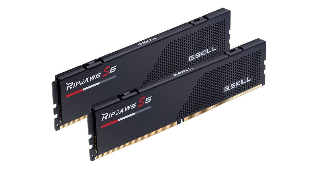 

G.SKILL RIPJAWS S5 DDR5 2X32GB 6400MHZ CL32 XMP3 BLACK F5-6400J3239G32GX2-RS5K