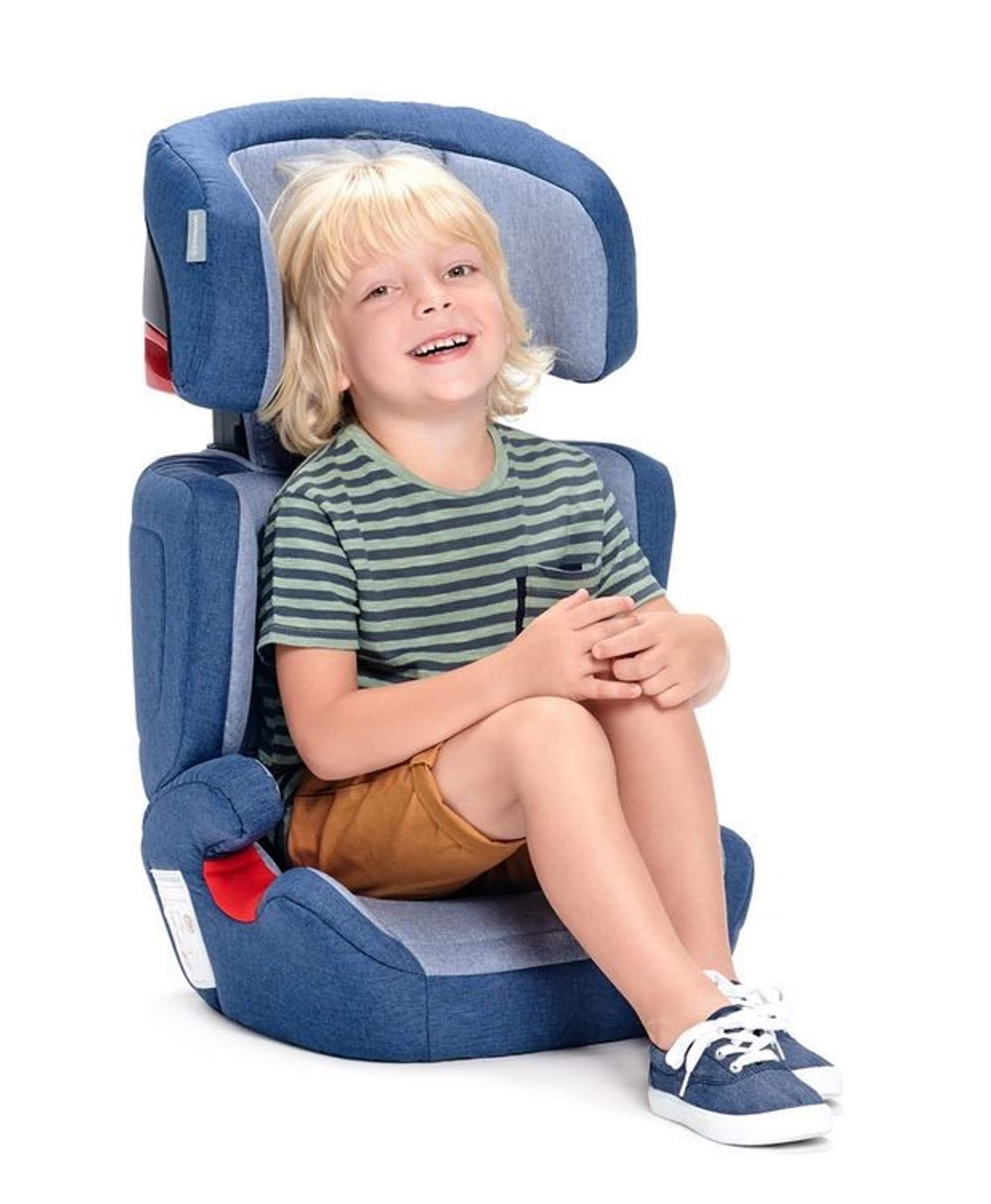 

Fotelik Junior Fix Isofix niebieski