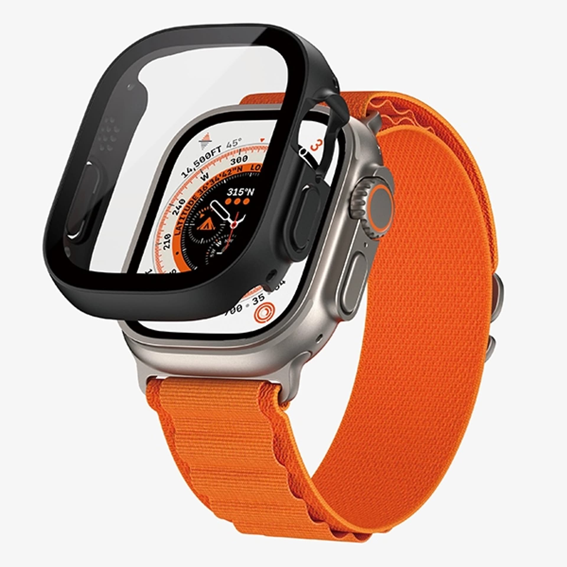 

PanzerGlass Full Body Apple Watch Ultra 49mm czarny/black 3678