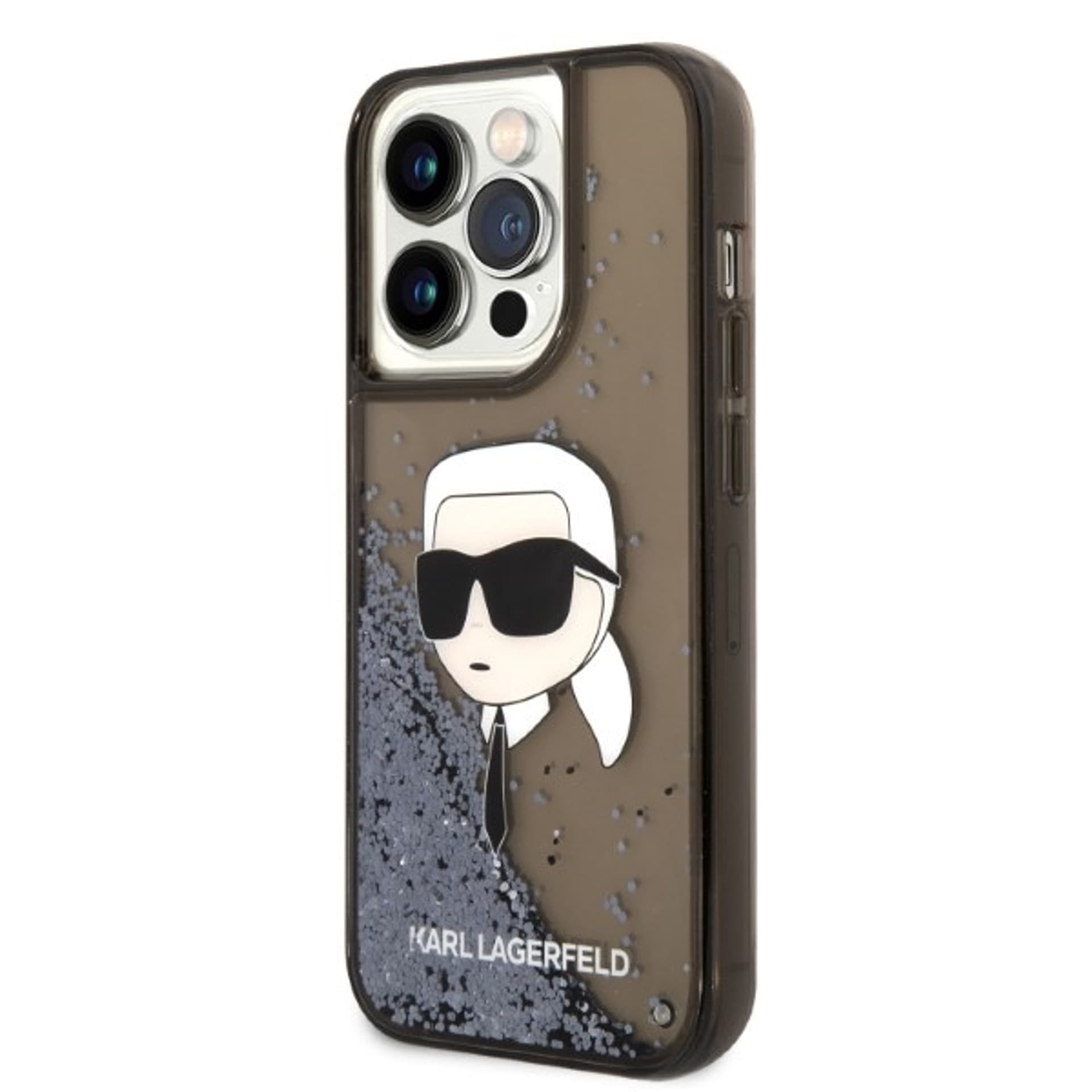

Karl Lagerfeld KLHCP14XLNKHCK iPhone 14 Pro Max 6,7" czarny/black hardcase Glitter Karl Head