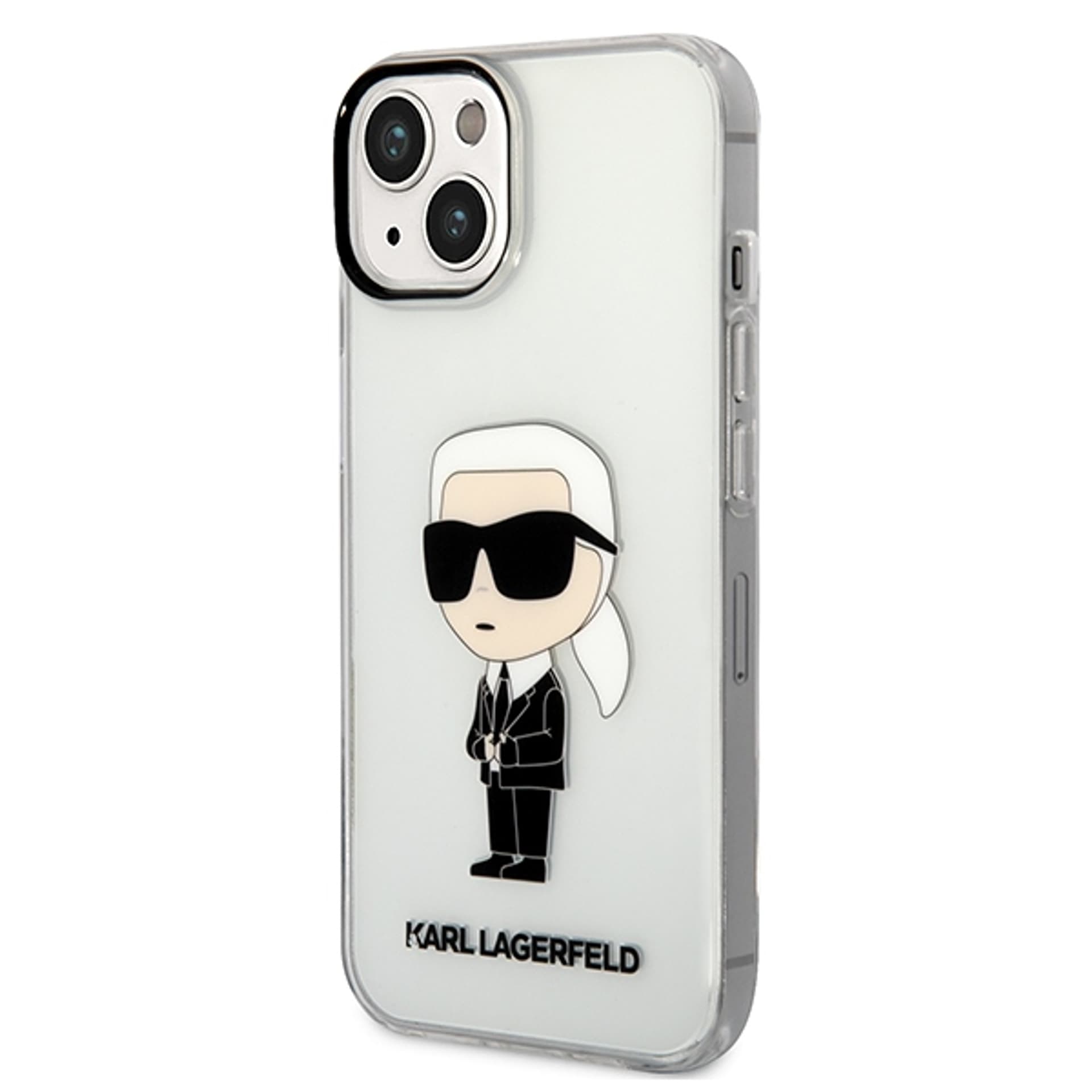 

Karl Lagerfeld KLHCP14SHNIKTCT iPhone 14 6,1" transparent hardcase Ikonik Karl Lagerfeld