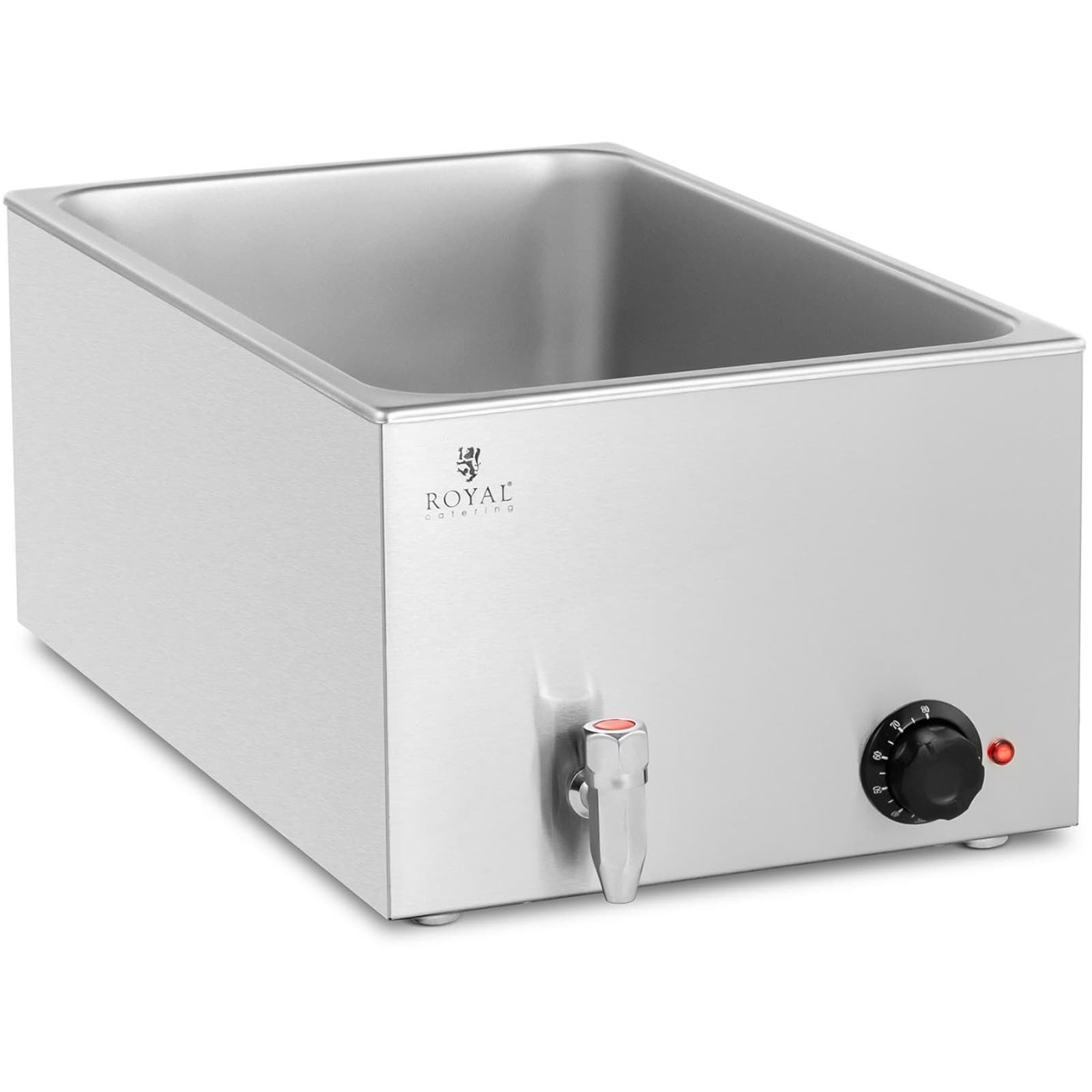 

Bemar podgrzewacz elektryczny z kranem do pojemników GN 1/1 600 W