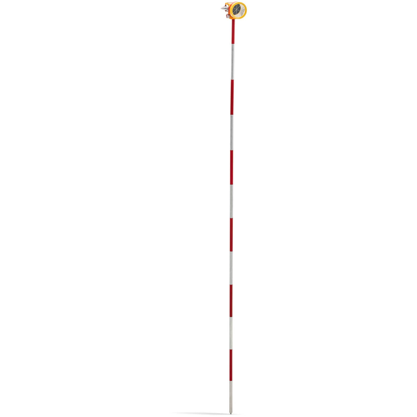 

Mini pryzmat lustro dalmiercze geodezyjne z tyczką i podstawą srebrna powłoka śr. 3,6 cm 1,26 m