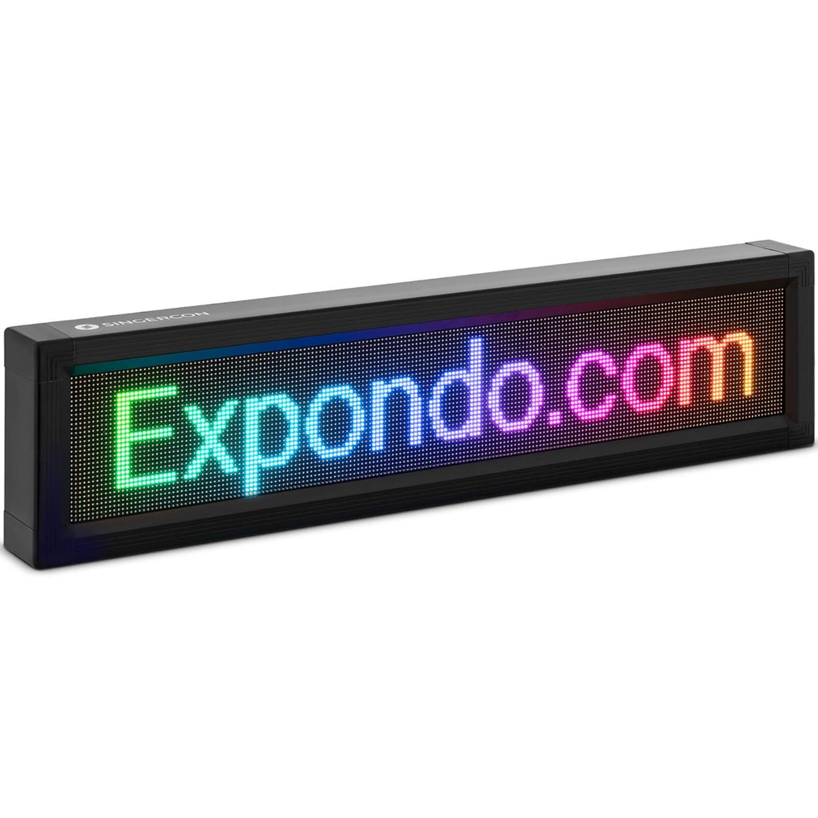 

Reklama tablica świetlna 192 x 32 kolorowe diody LED 67 x 19 cm