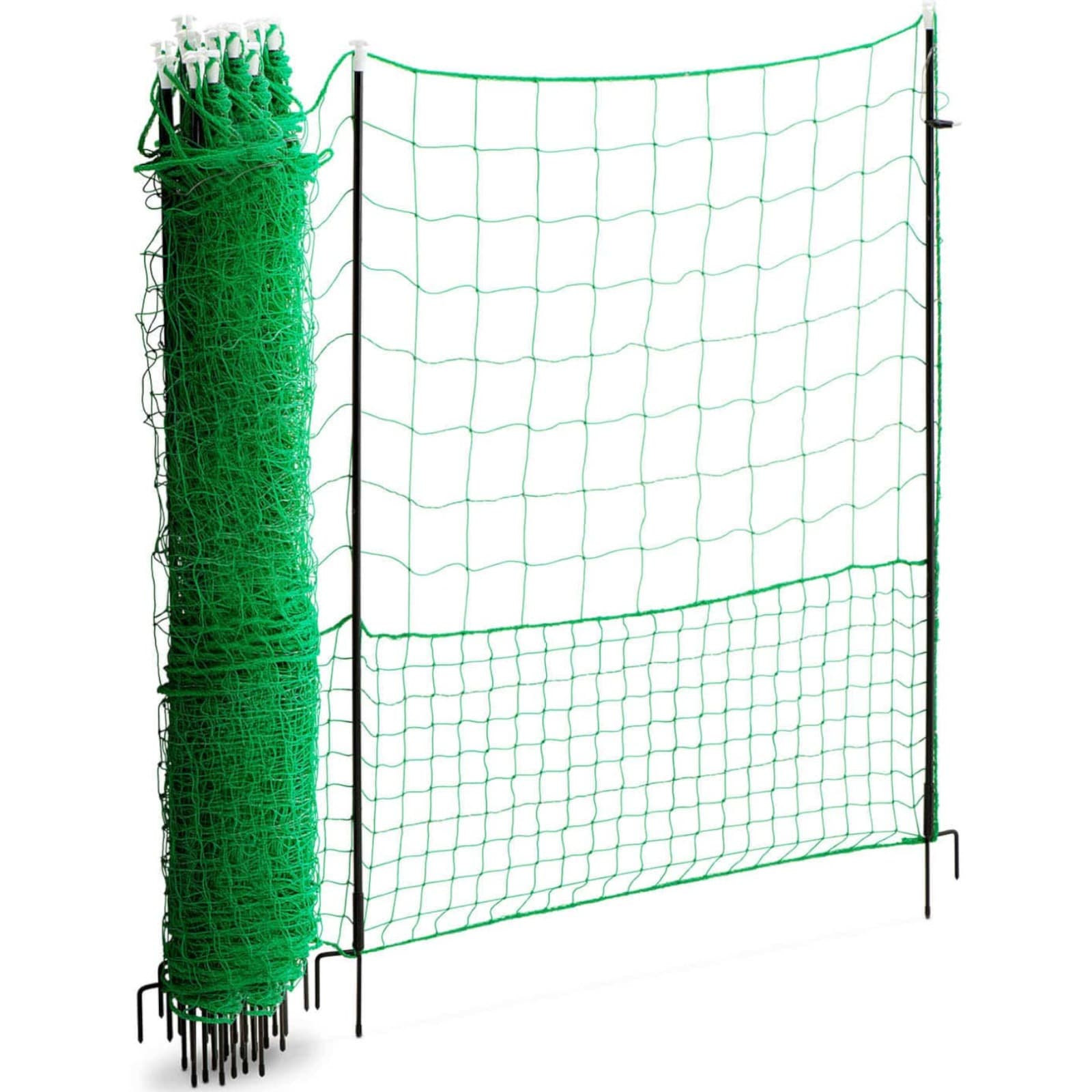 

Siatka ogrodzenie ochronne hodowlane dla kur drobiu 1,25 x 50 m