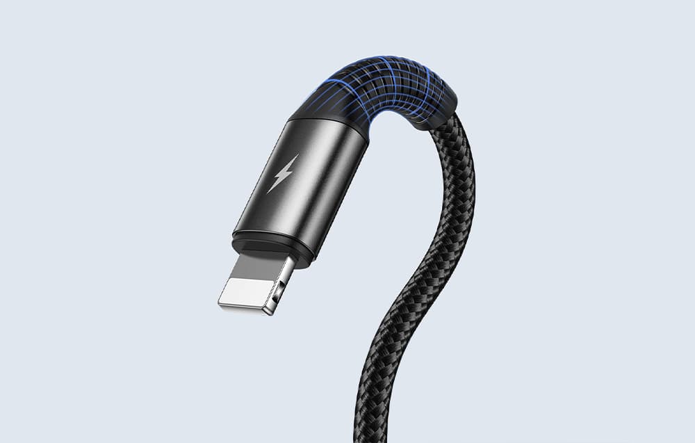 

Kabel USB Joyroom S-01530G11 3w1 2x USB-C / Lightning 3.5A 0,15m (czarny)