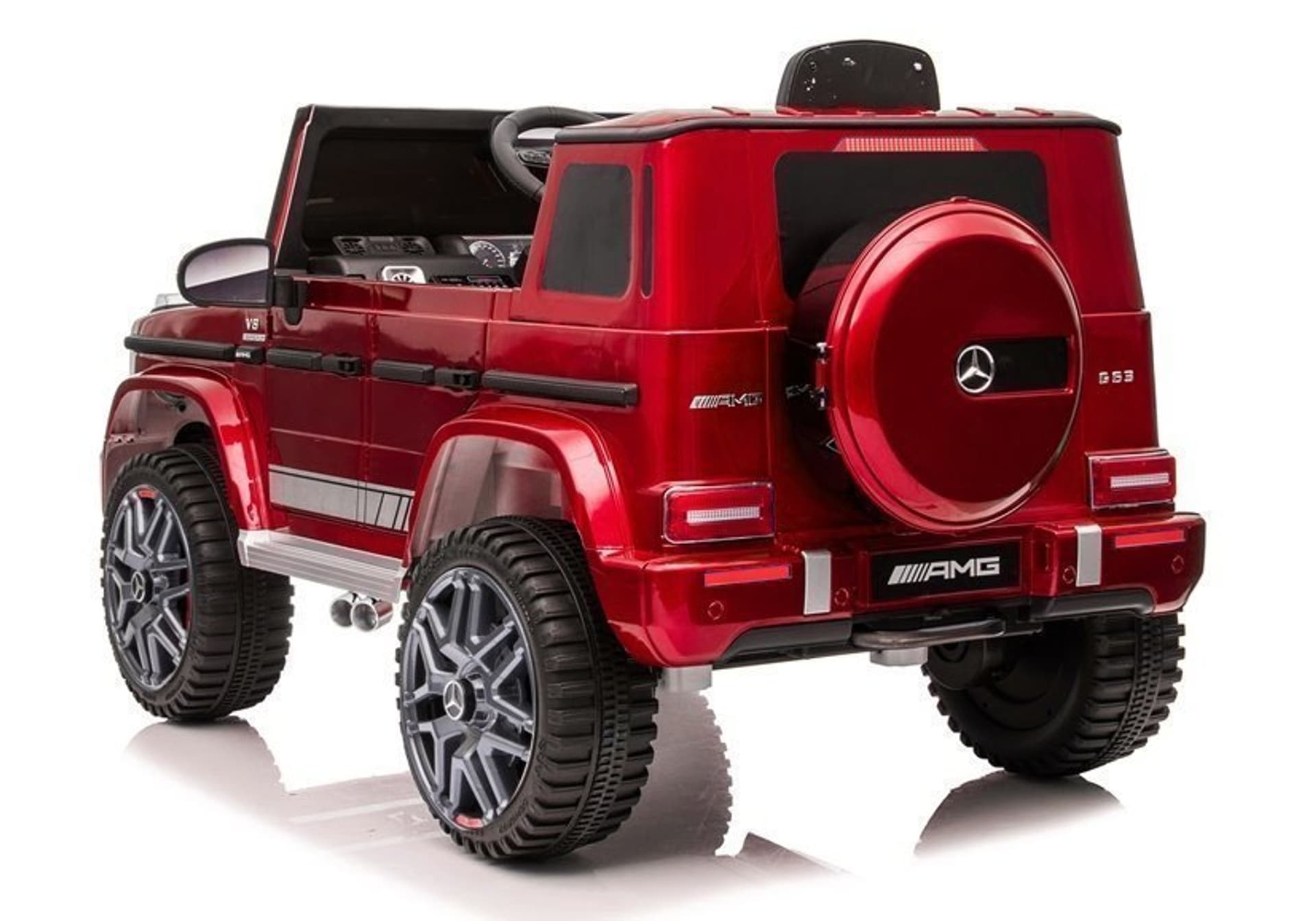 

Auto na akumulator Mercedes G63 Czerwony Lakier BBH-002