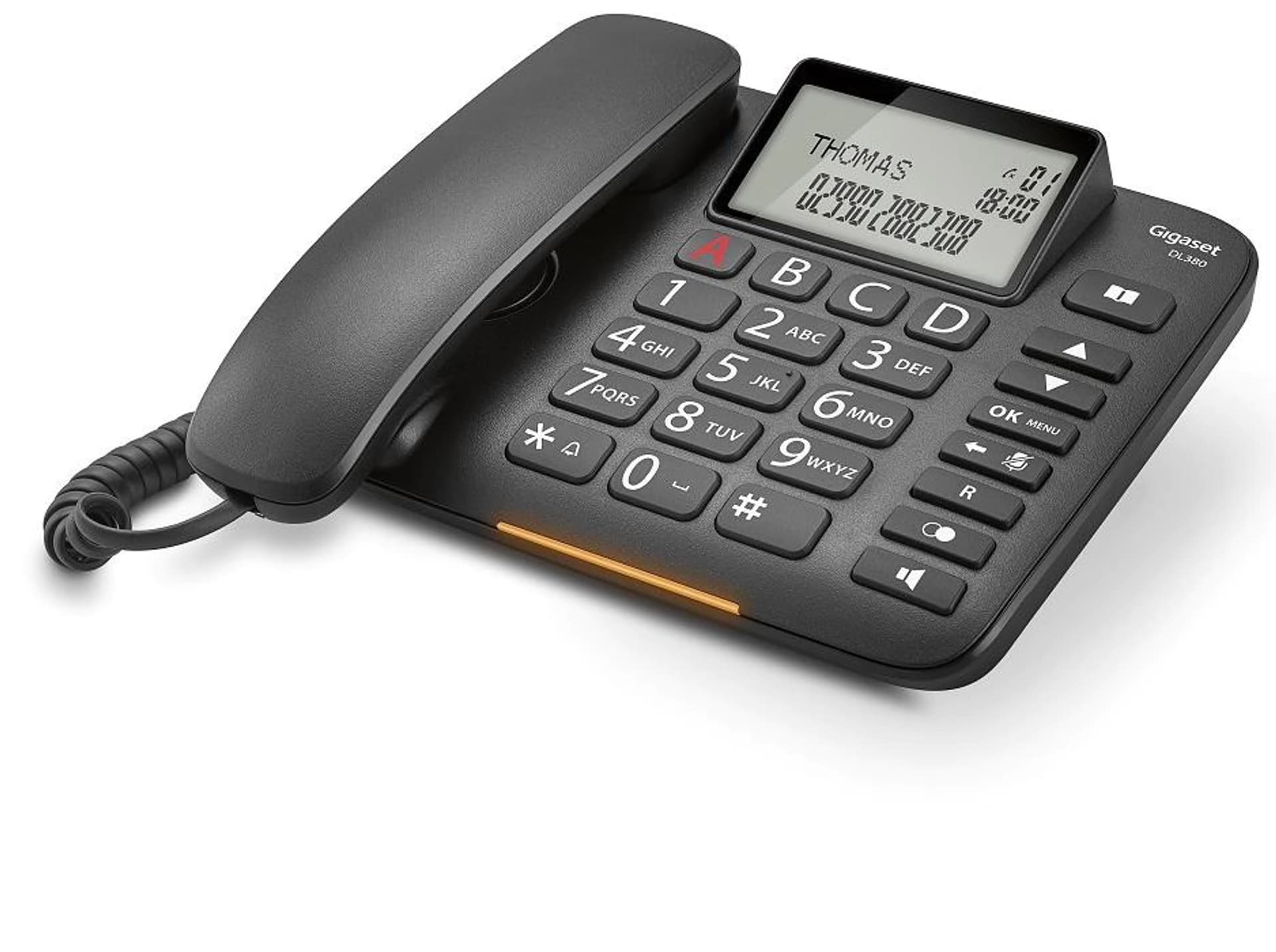

Telefon DL380 Czarny