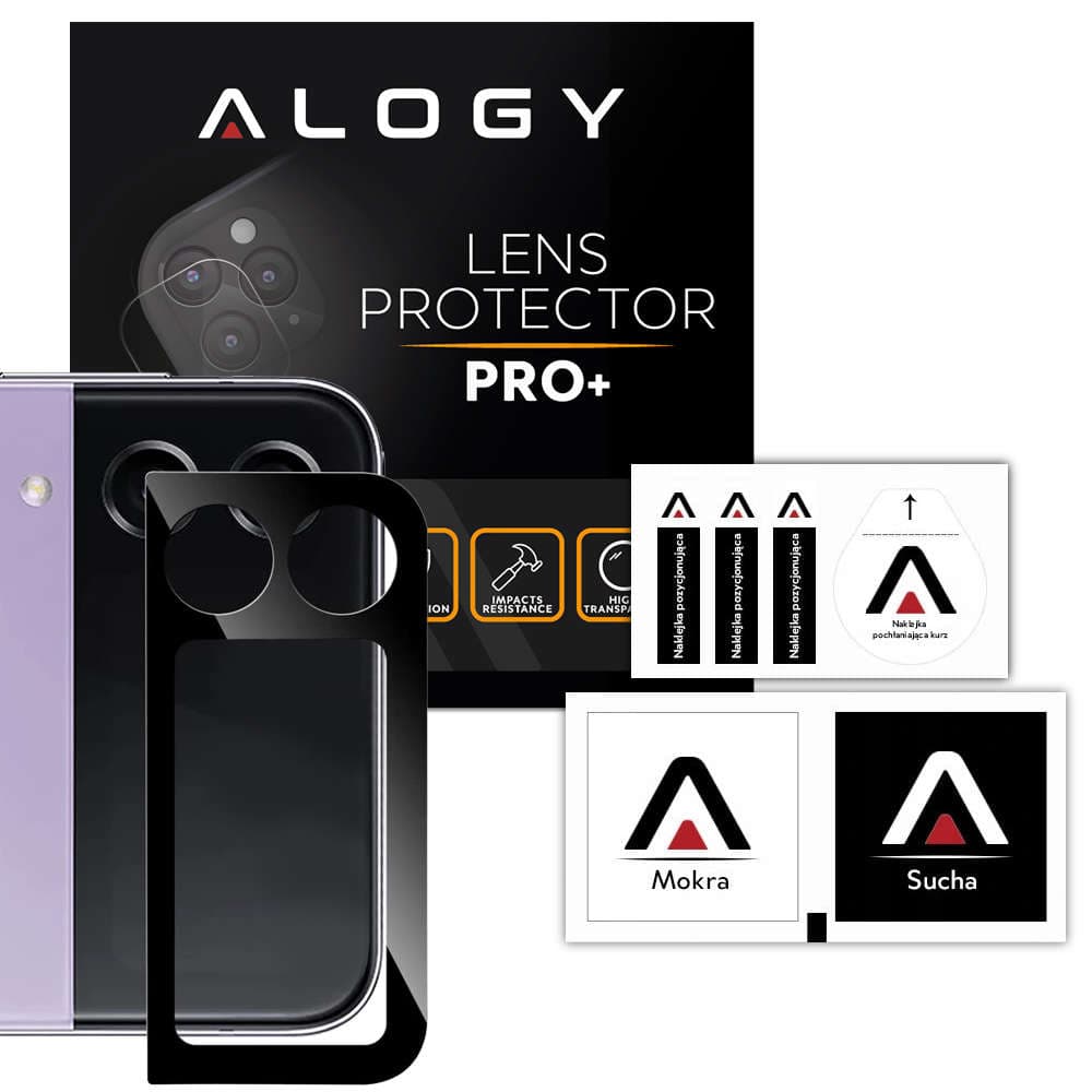 

Metalowa osłonka aparatu Alogy Lens Protector PRO+ na obiektyw do Samsung Galaxy Z Flip 4 Czarna