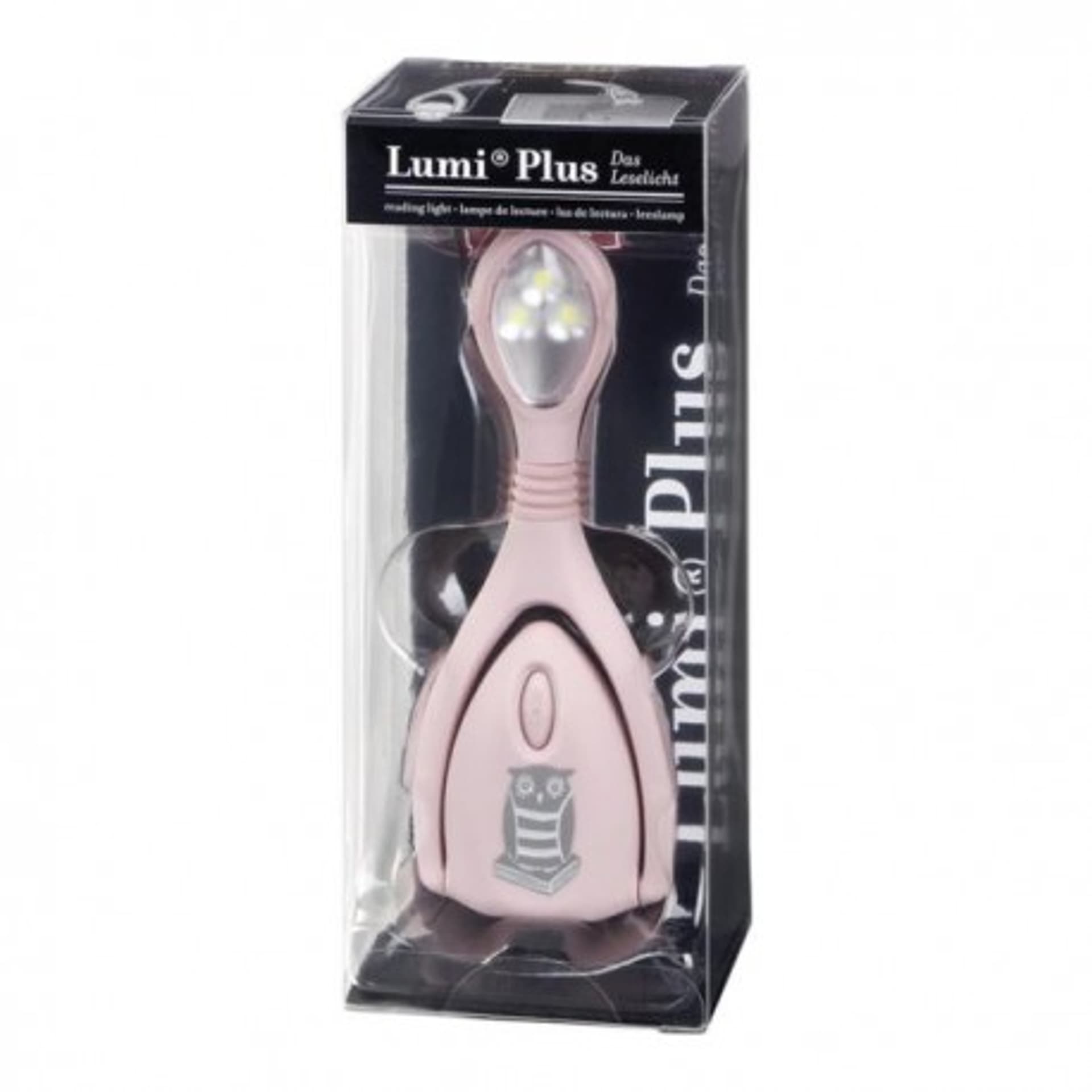 

Płynnie ściemniana lampka do czytania, lumi plus, sowa