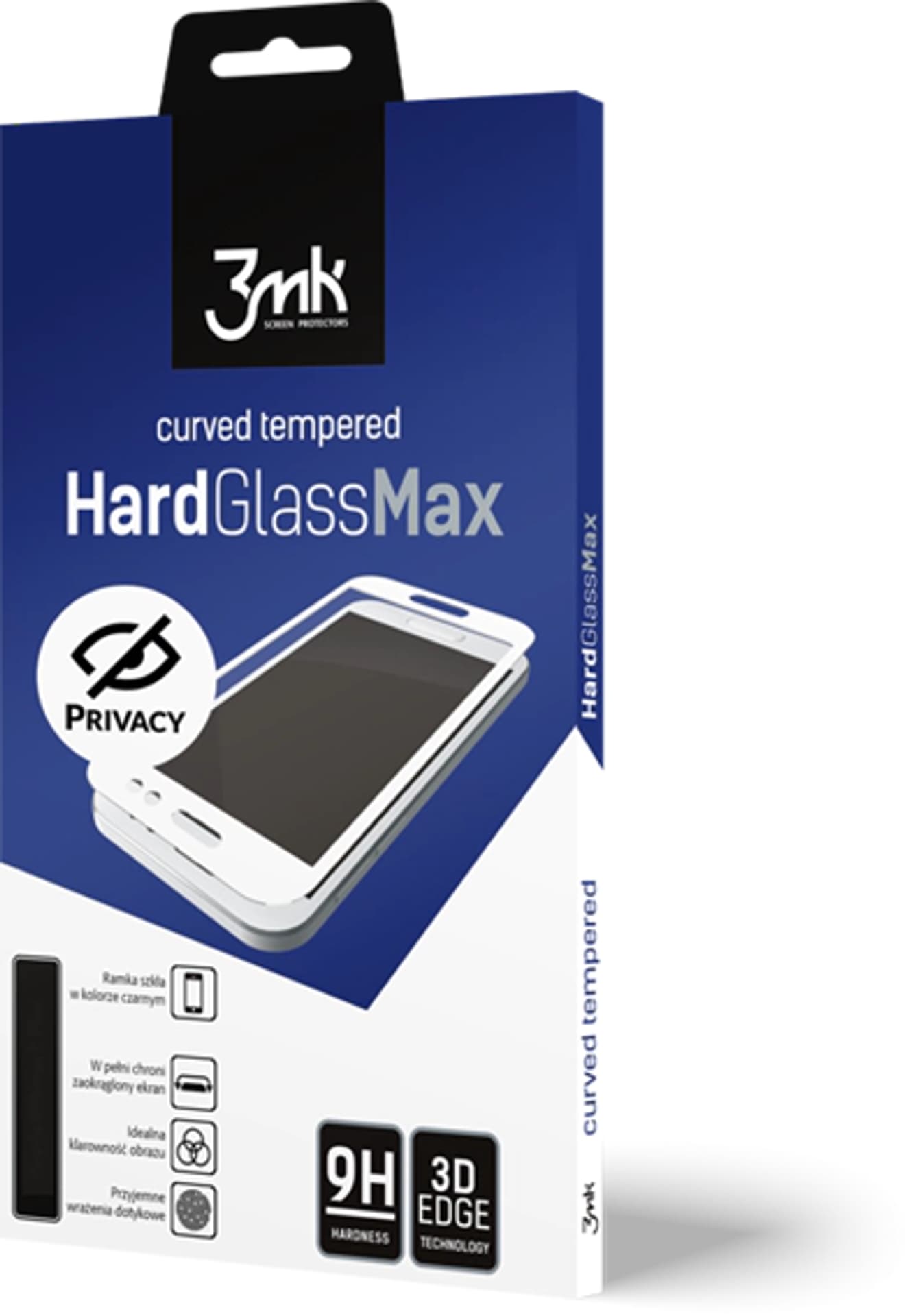 

3MK Glass Max Privacy iPhone 13/13 Pro 6.1" czarny/black, FullScreen Glass Privacy