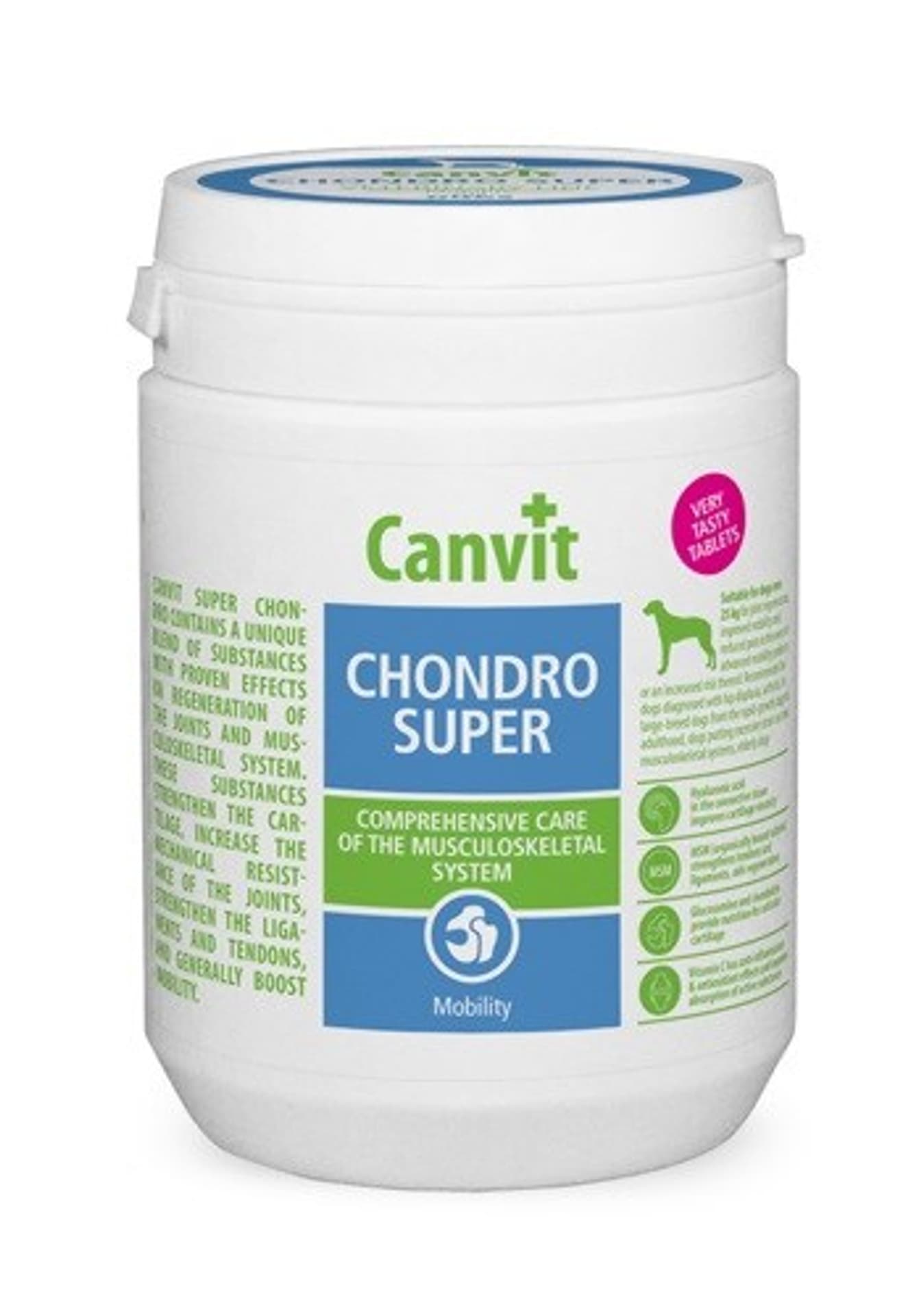 

CANVIT CHONDRO SUPER FOR DOGS, Preparat wzmacniający stawy 500 g