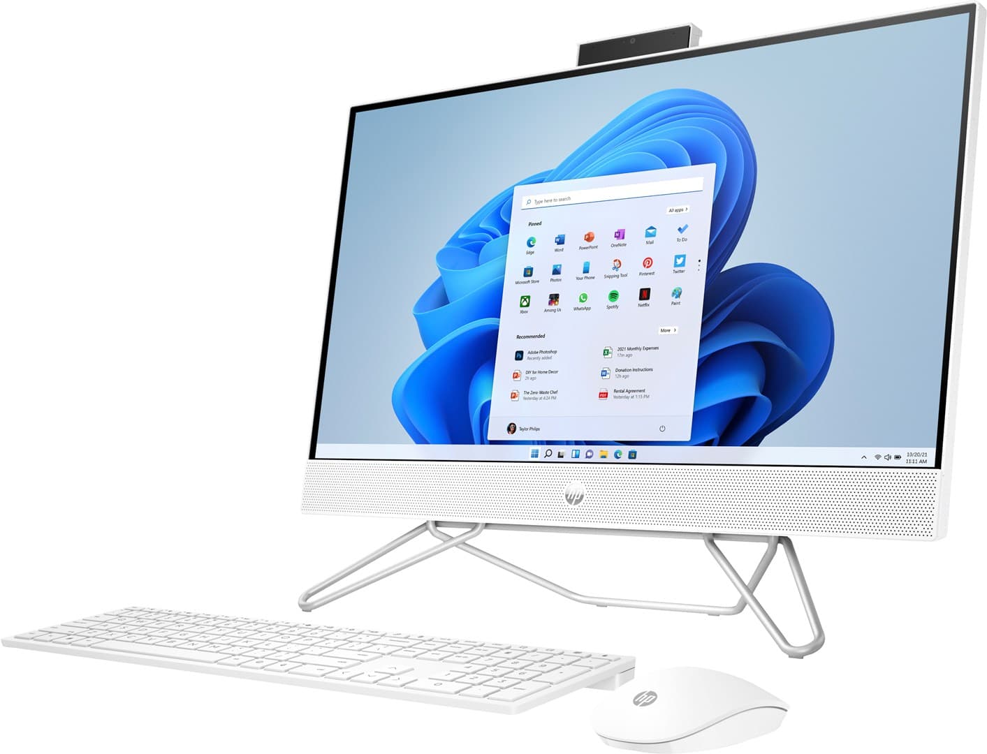 

HP All-in-One 24-cb1012nw QuadCore Ryzen 3 5425U 23,8"FHD AG 250nit IPS 8GB_3200MHz SSD512 Radeon RX Vega 6 Cam720p WiFi+BT Klaw+Mysz Win11 2Y Starry White