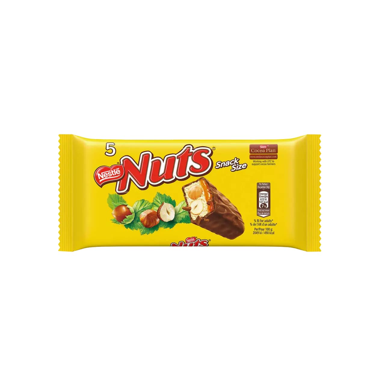 

Nestle Nuts Schokoriegel 150 g